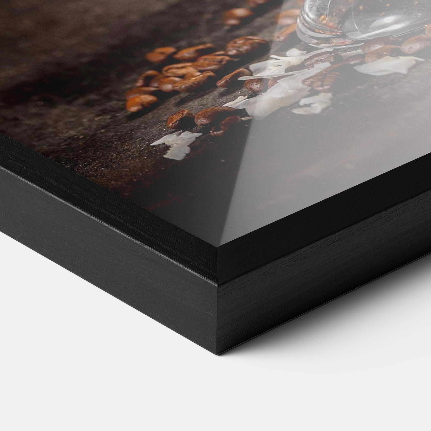 Рамкиран постер Tasty Coconut Coffee mockup 3