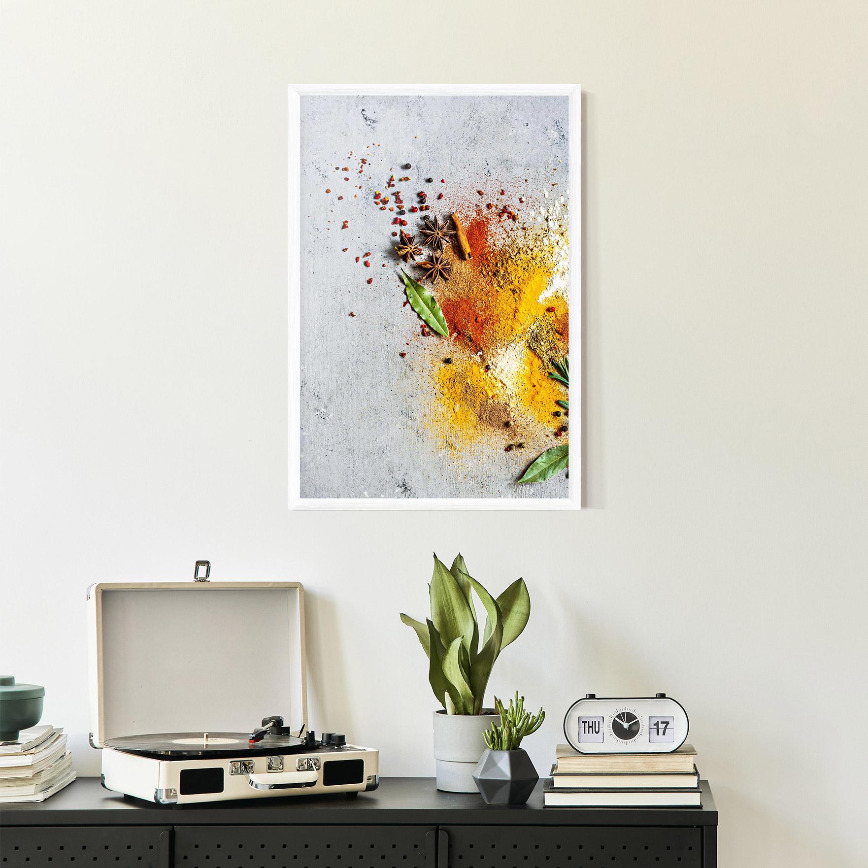 Рамкиран постер Spice Powders mockup 2