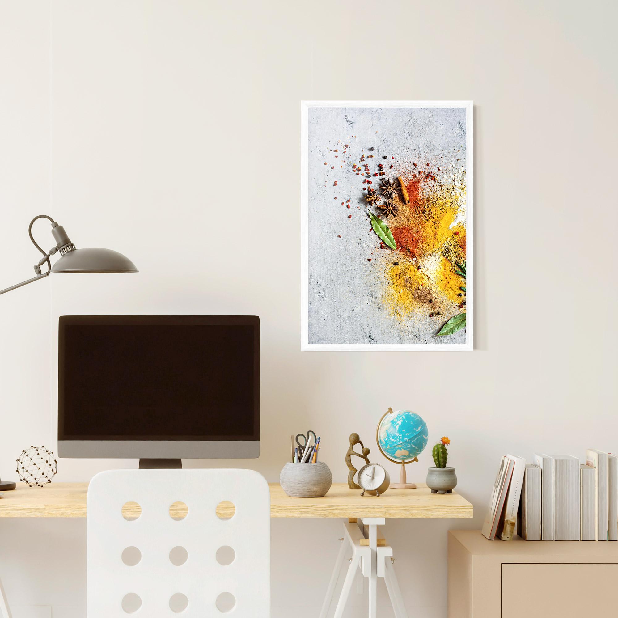 Рамкиран постер Spice Powders mockup 6