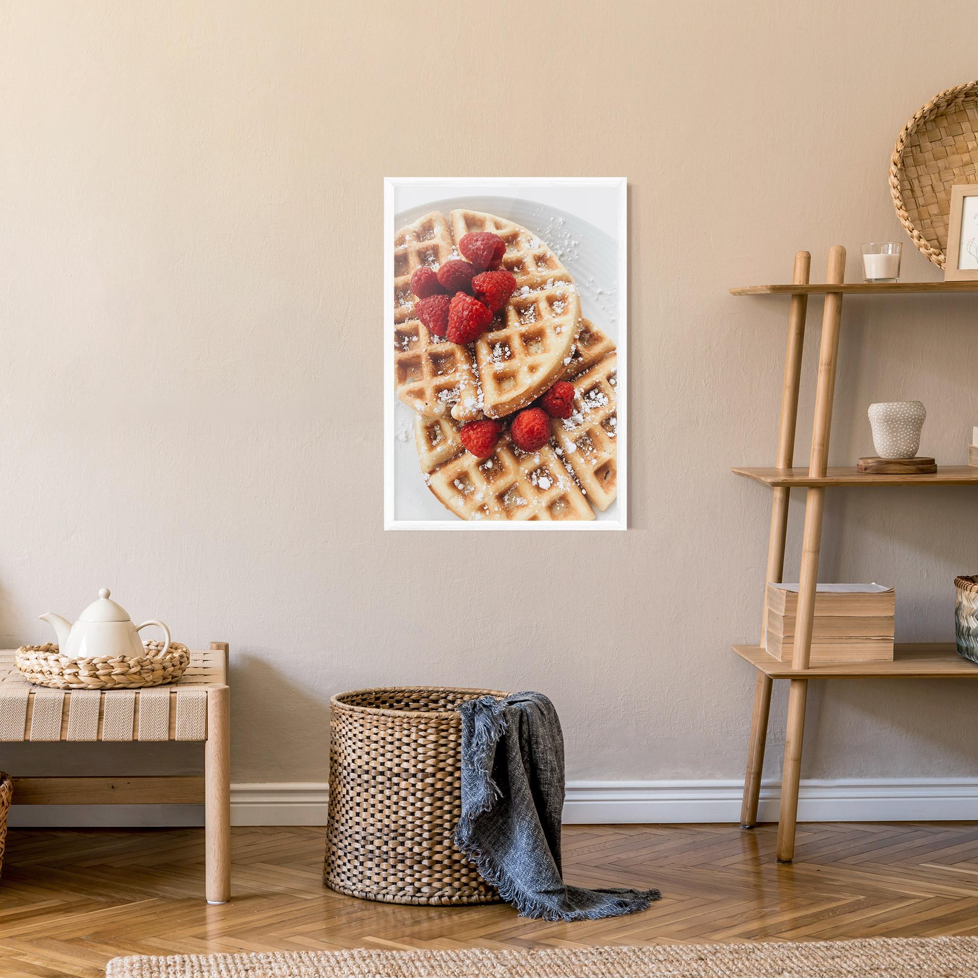 Рамкиран постер Morning Dessert mockup 9