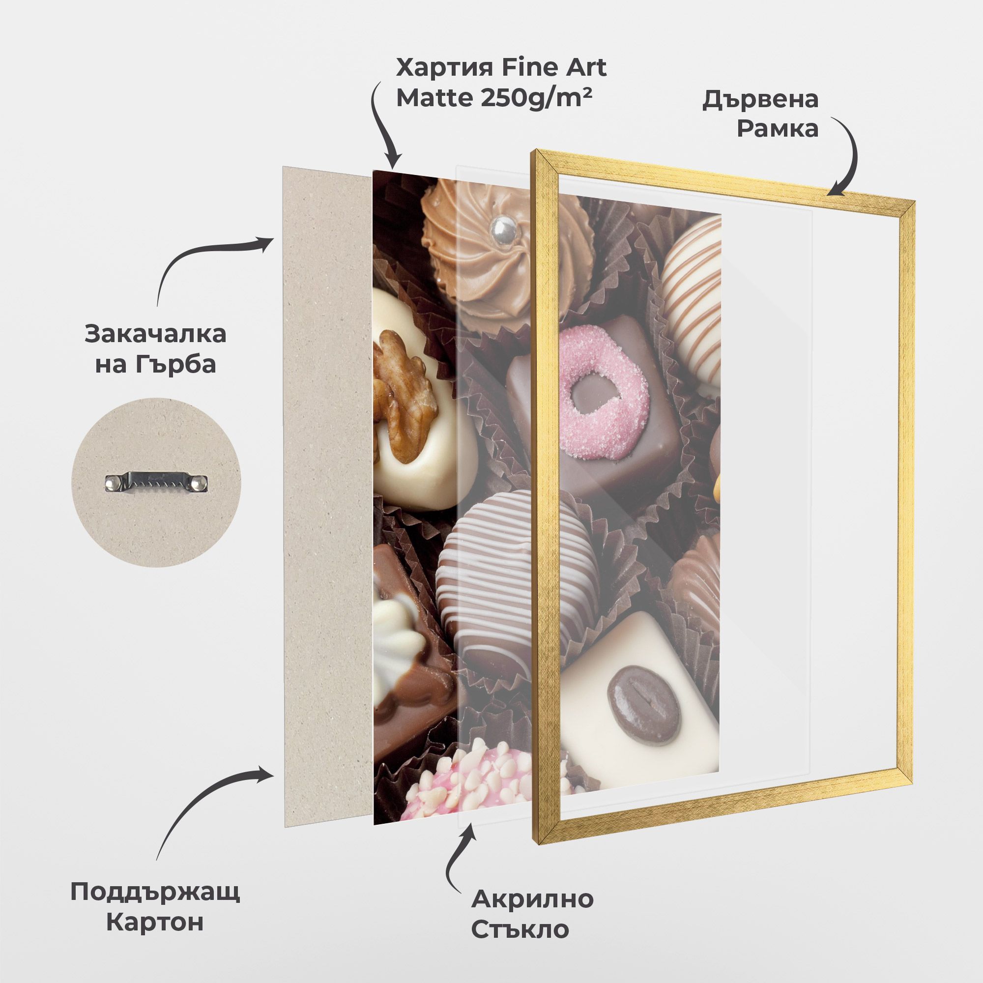 Chocolate Bonbons mockup 1