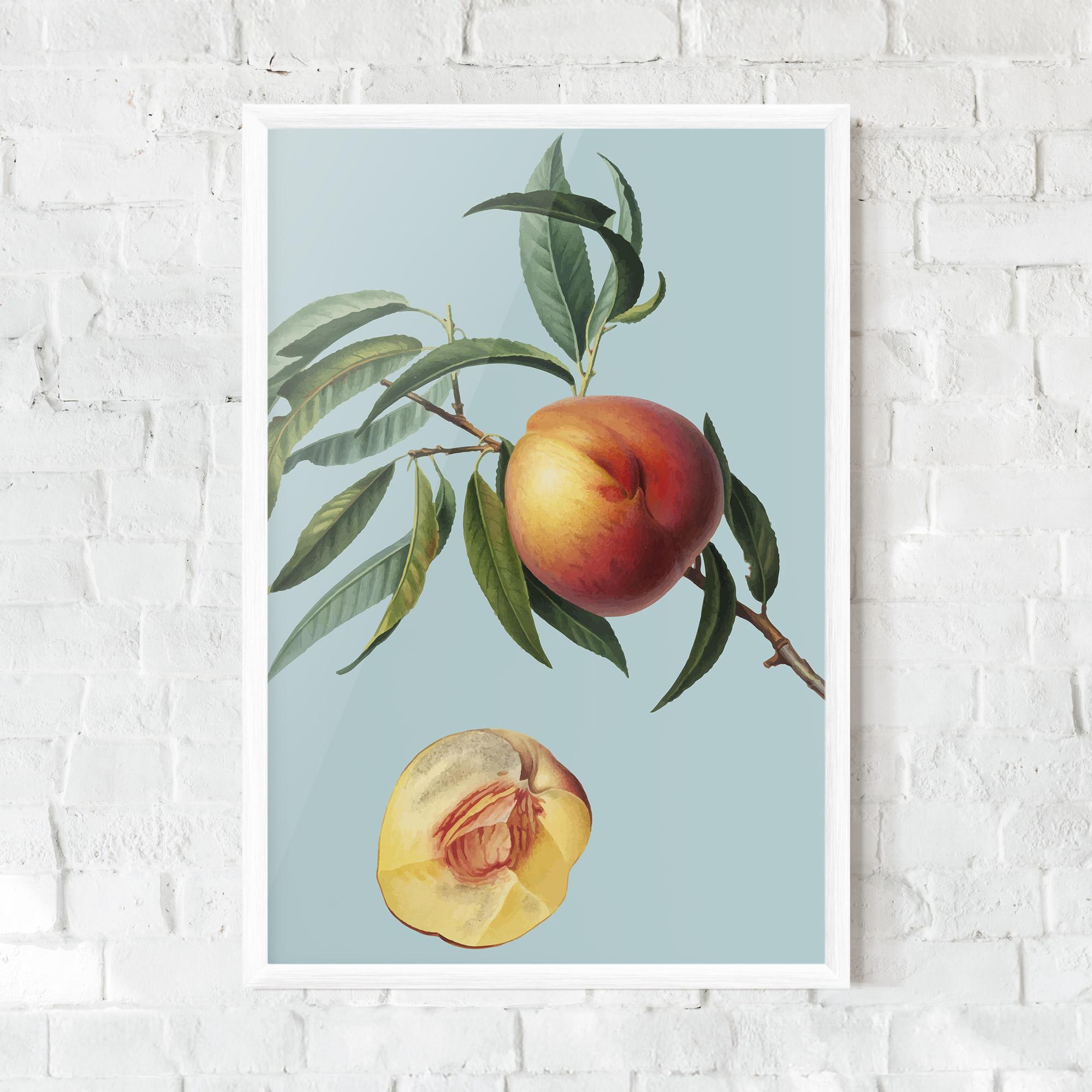 Рамкиран постер Fruit Art mockup 0