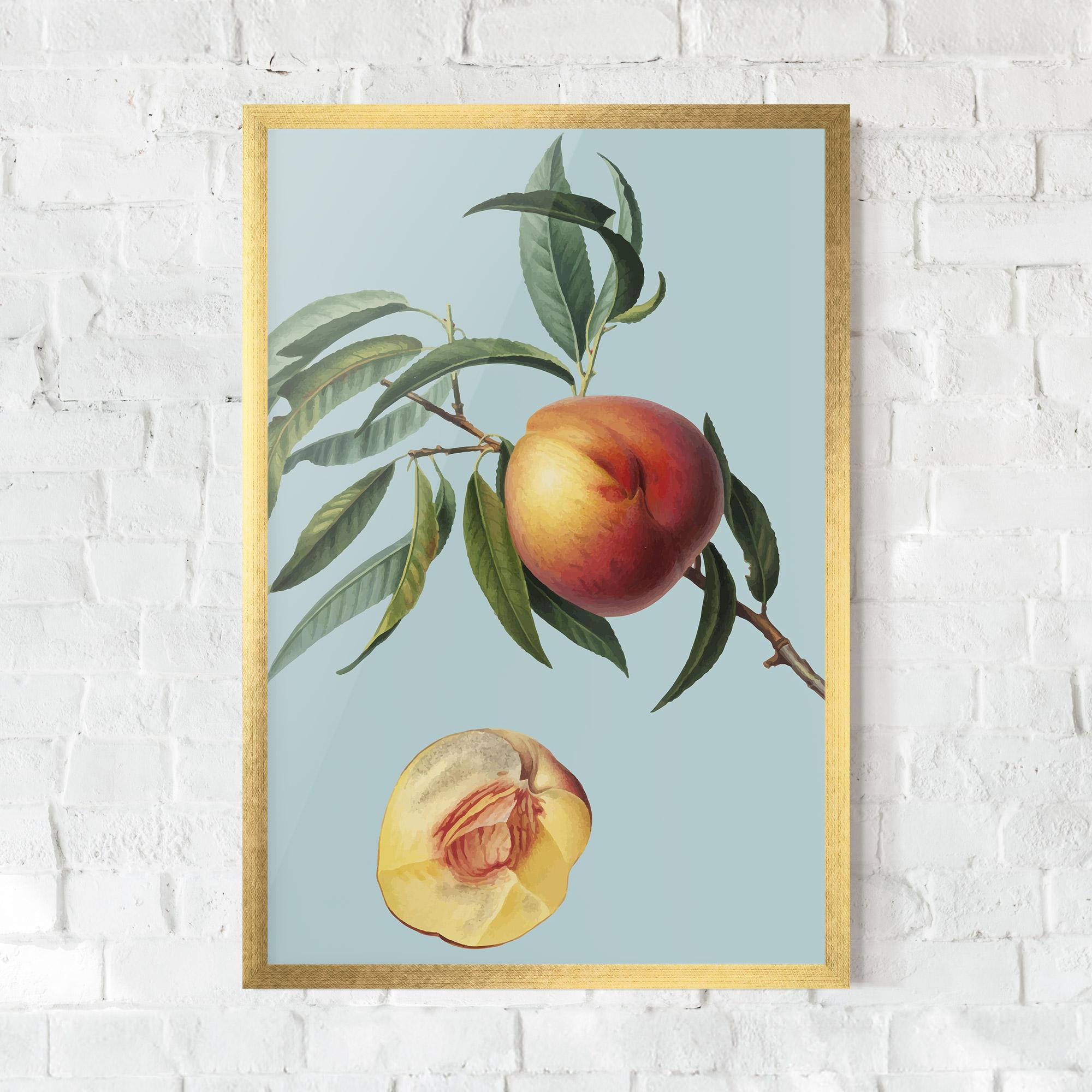 Рамкиран постер Fruit Art mockup 0