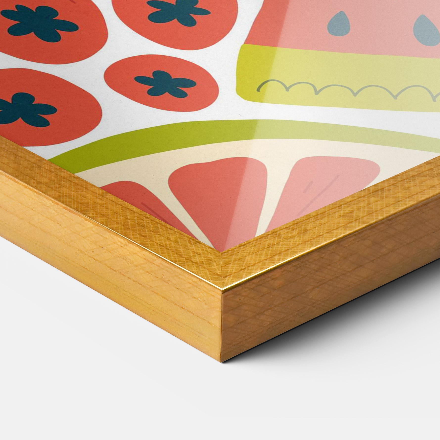 Рамкиран постер Watermelon mockup 3