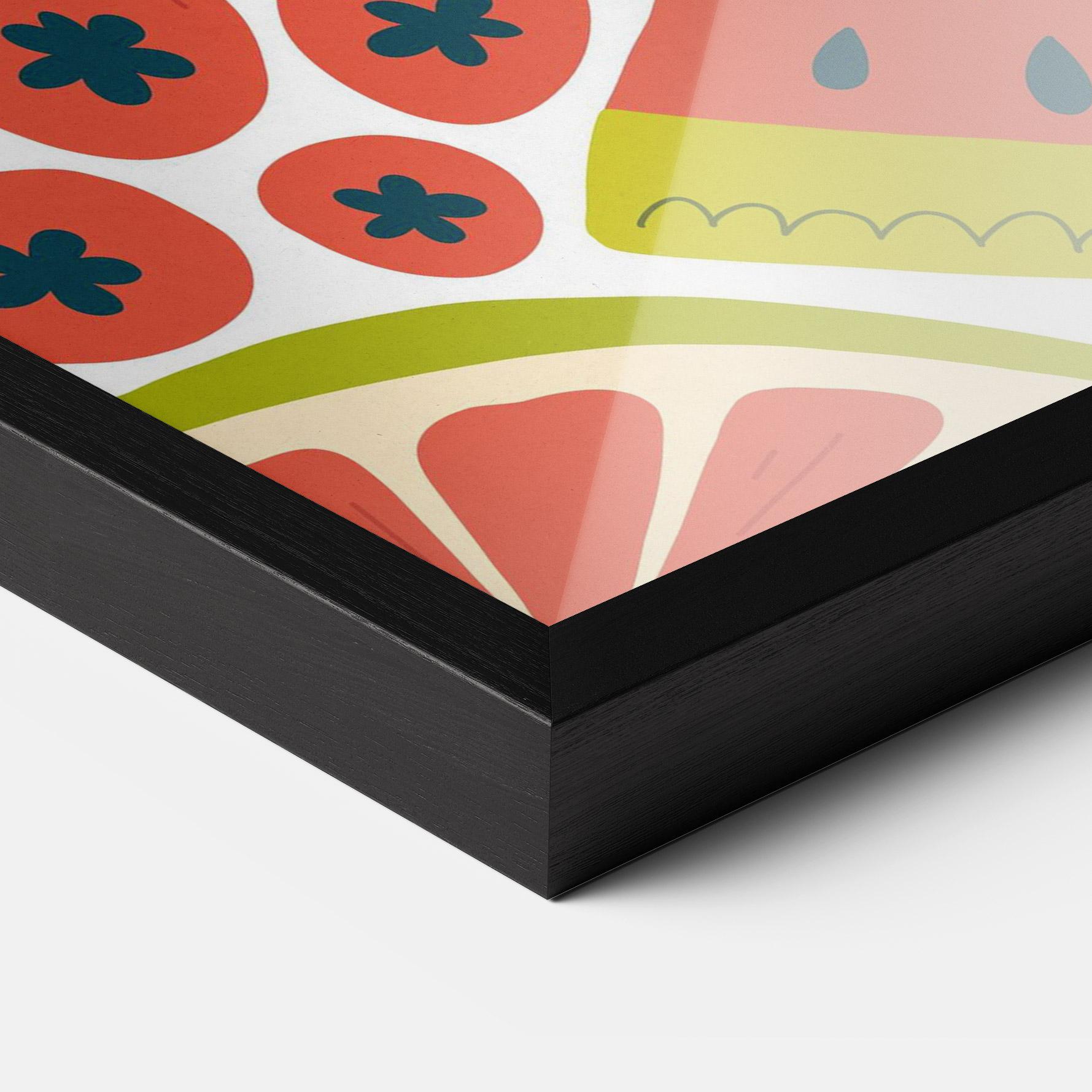 Рамкиран постер Watermelon mockup 3