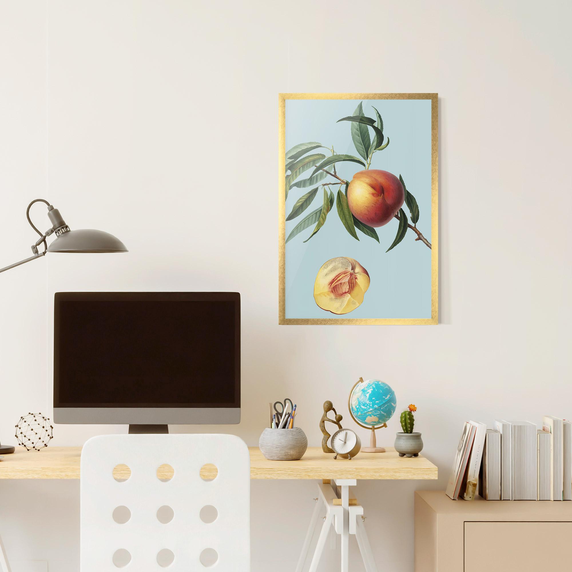 Рамкиран постер Fruit Art mockup 6
