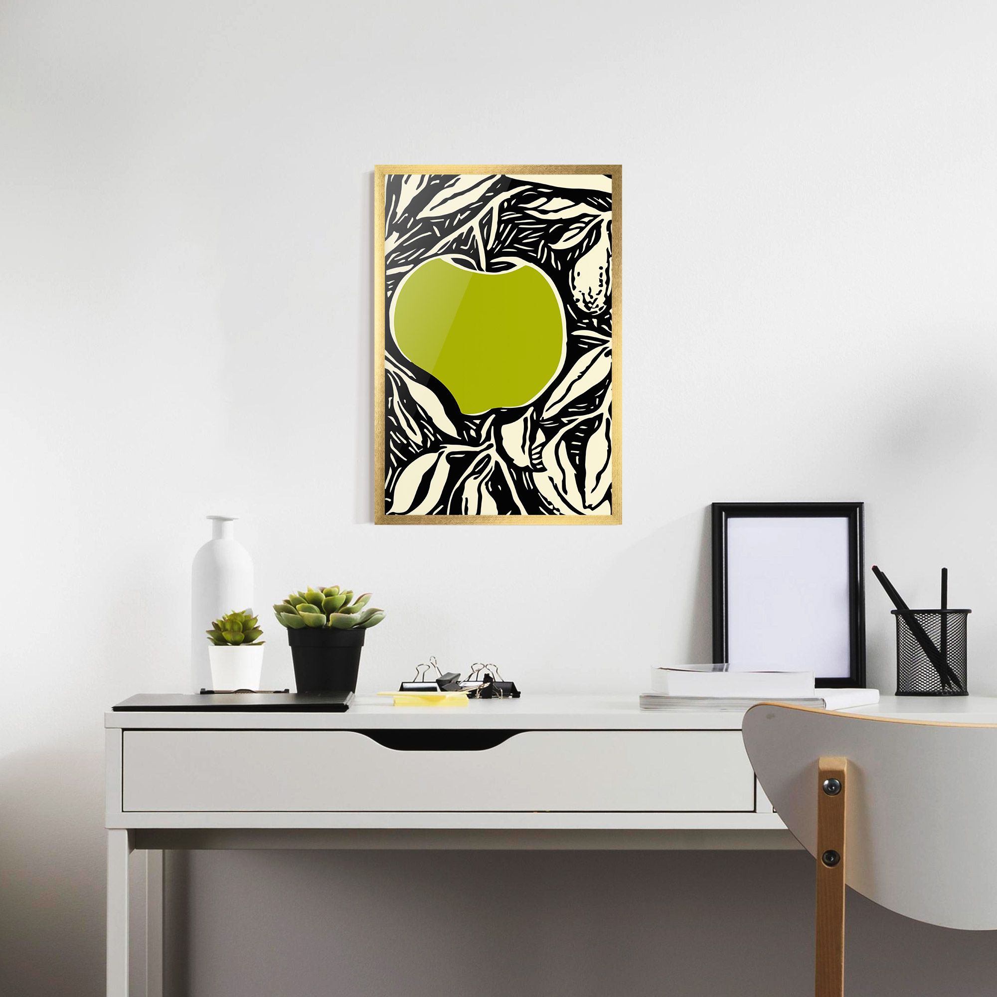 Green Apple mockup 7