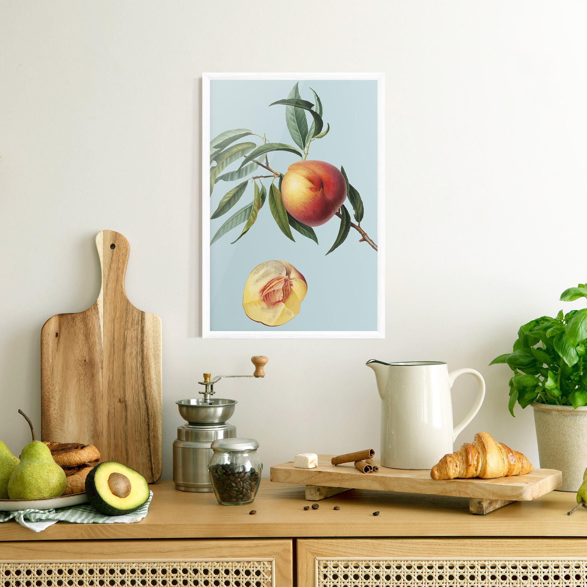 Рамкиран постер Fruit Art mockup 8