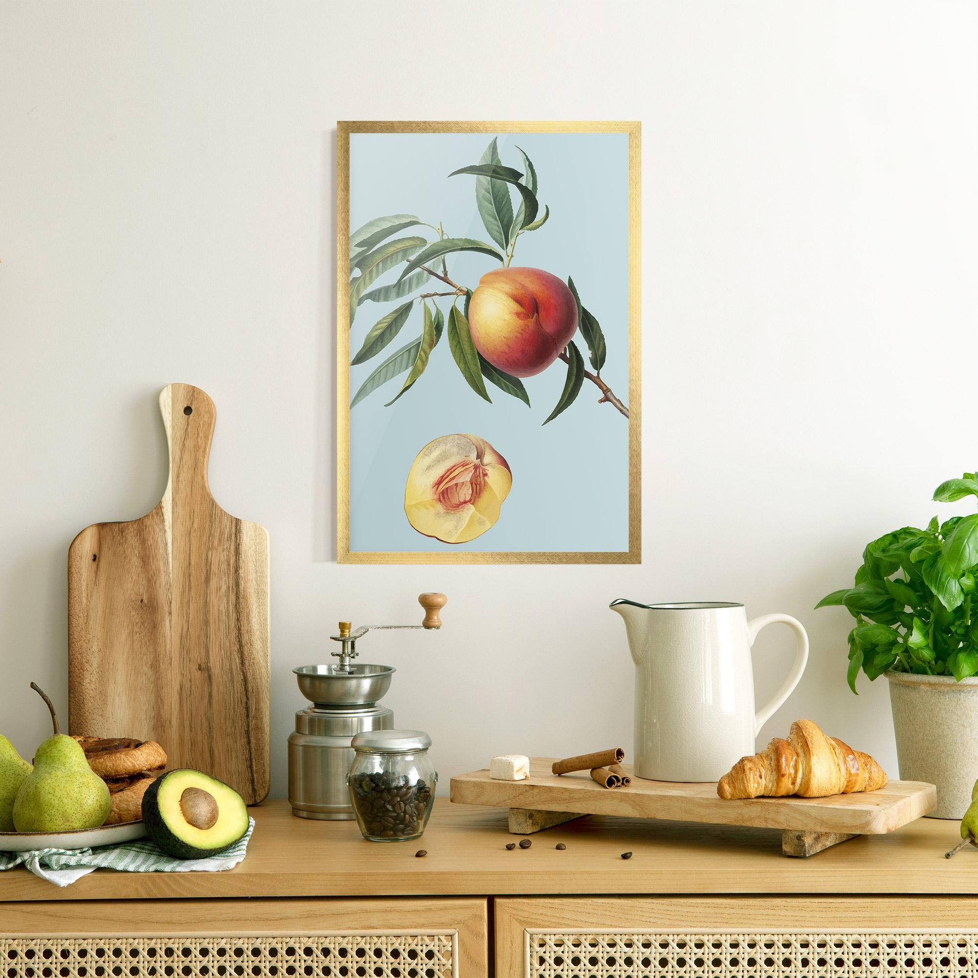 Рамкиран постер Fruit Art mockup 8