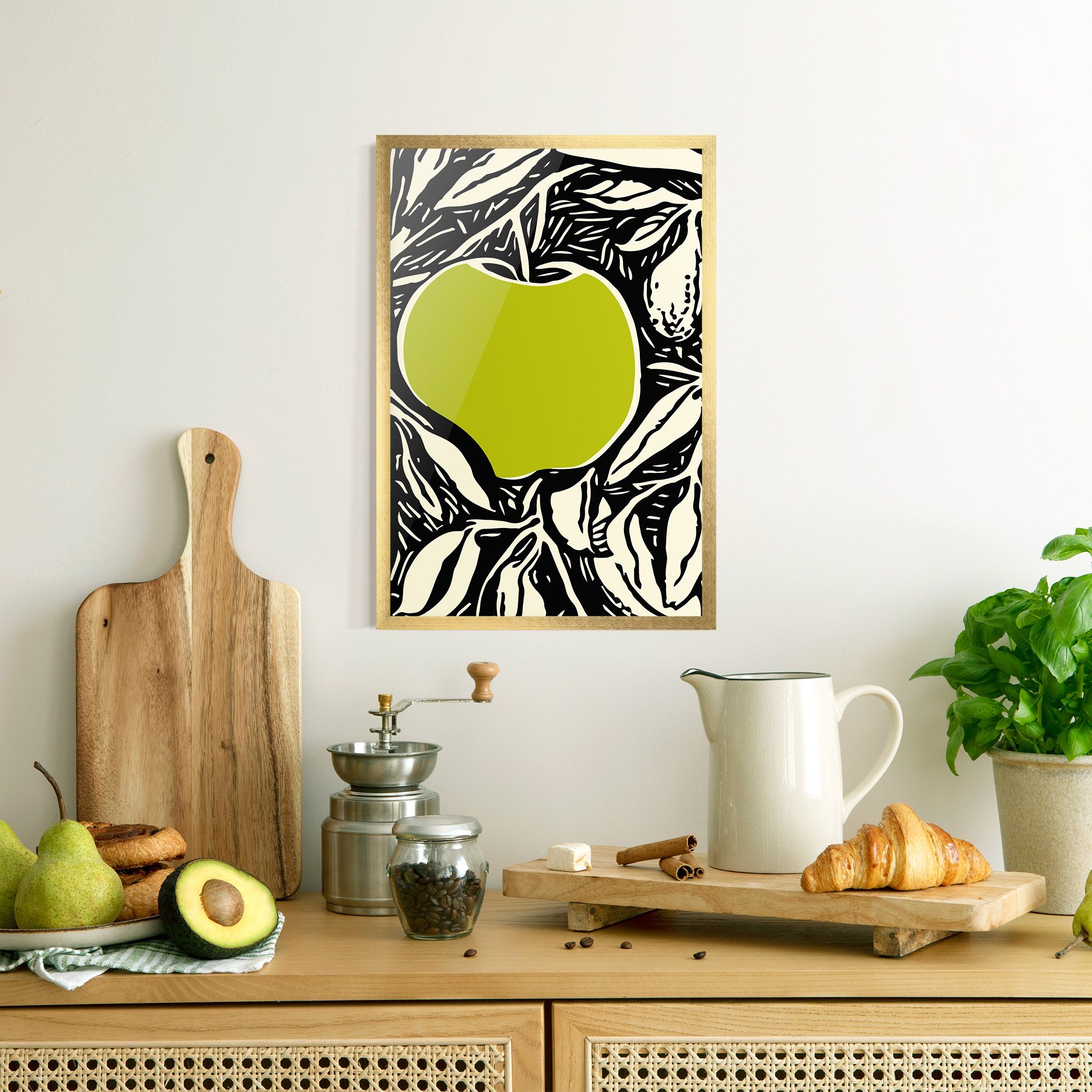 Green Apple mockup 8