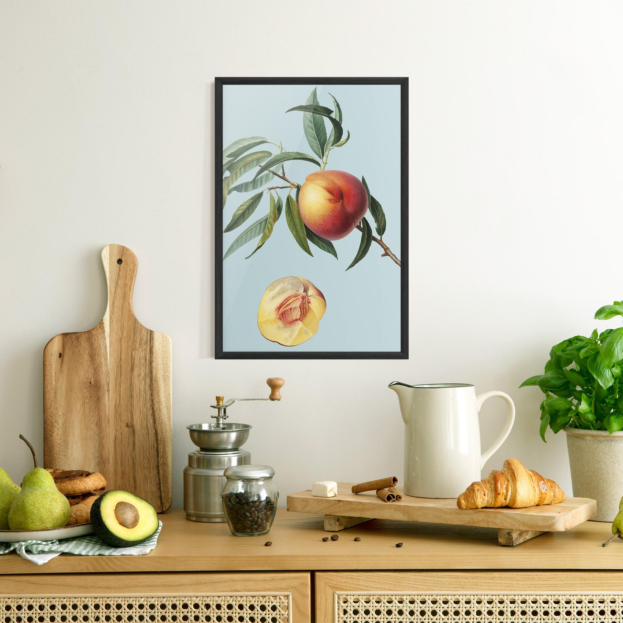 Рамкиран постер Fruit Art mockup 8