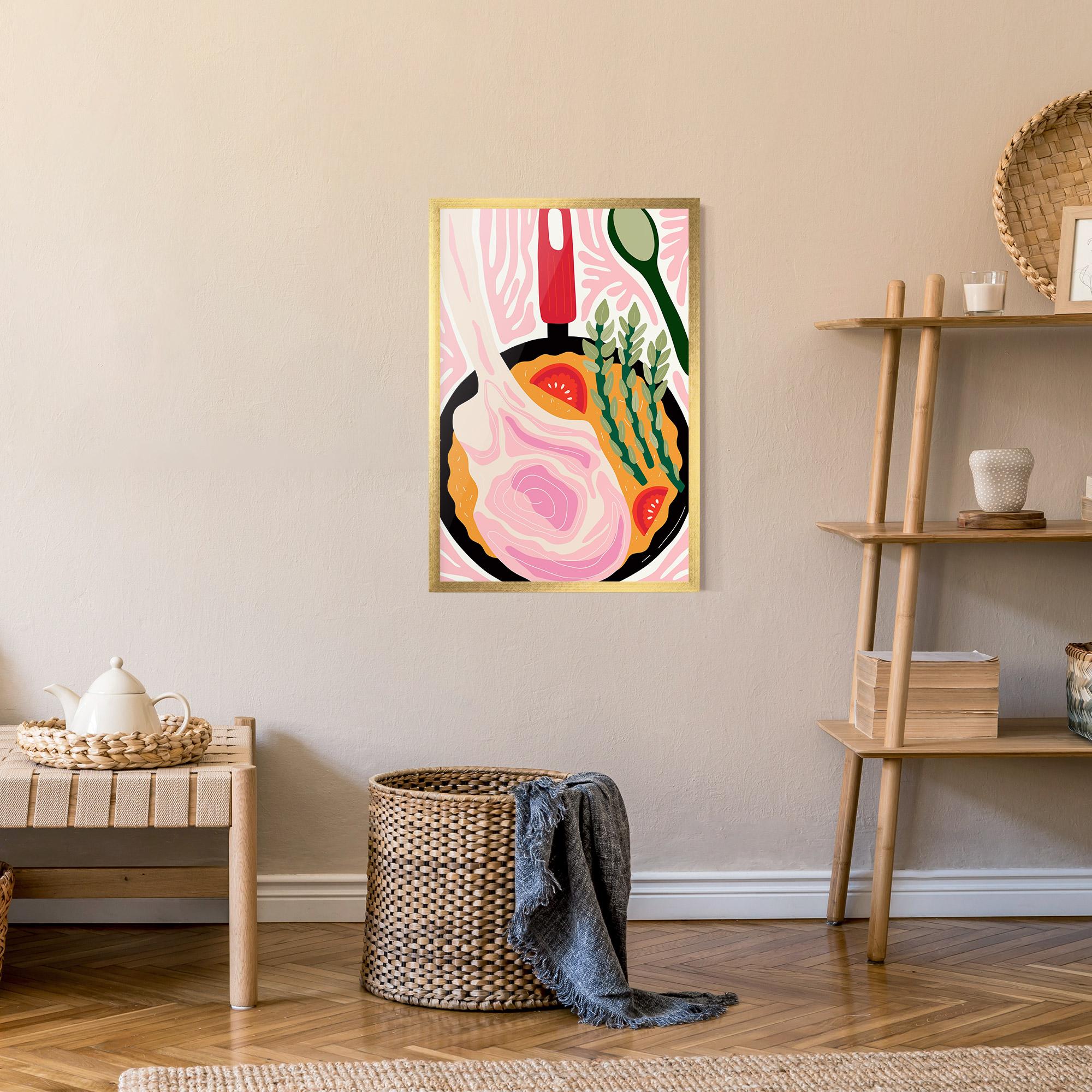 Рамкиран постер Cooking mockup 9