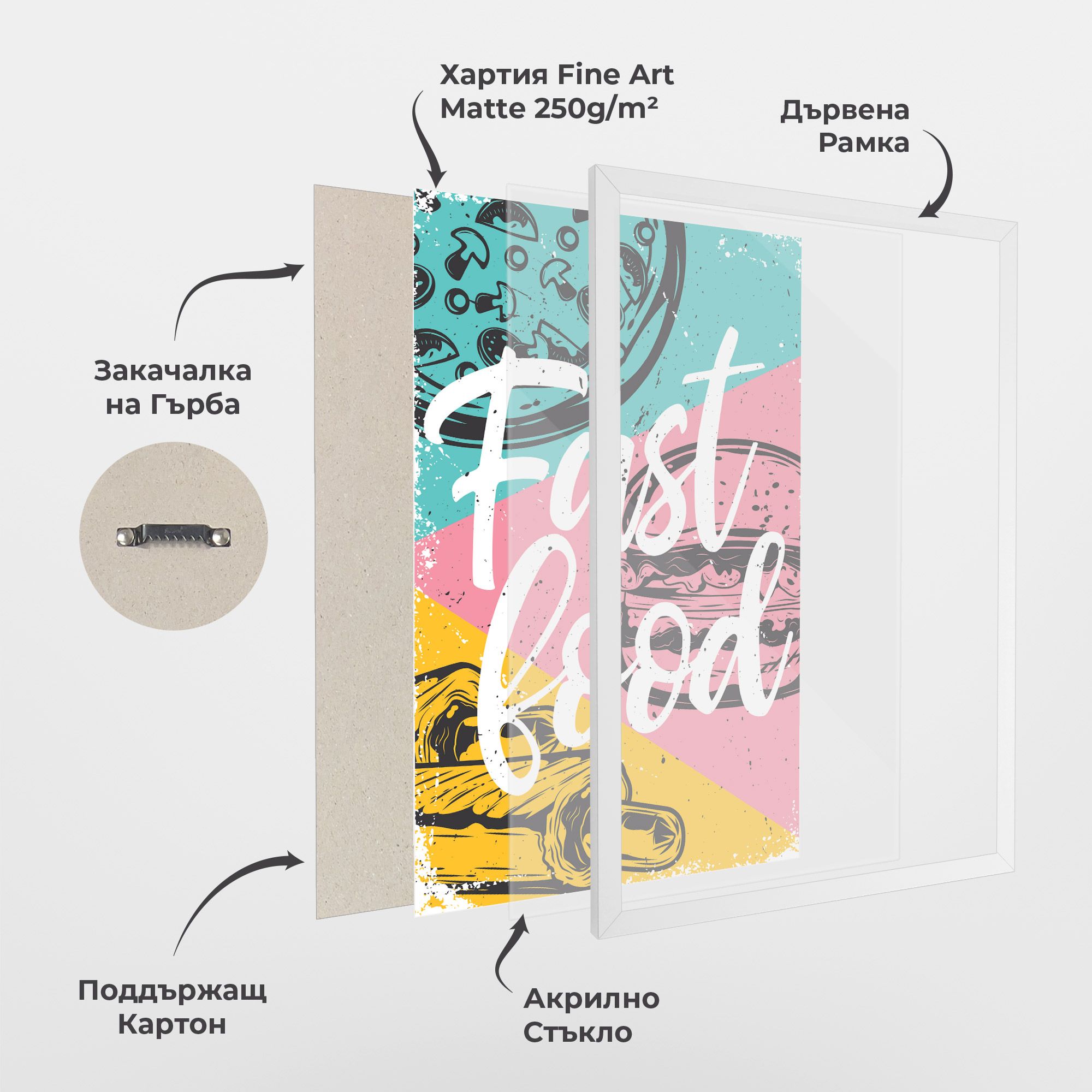 Fast Food Pink mockup 1