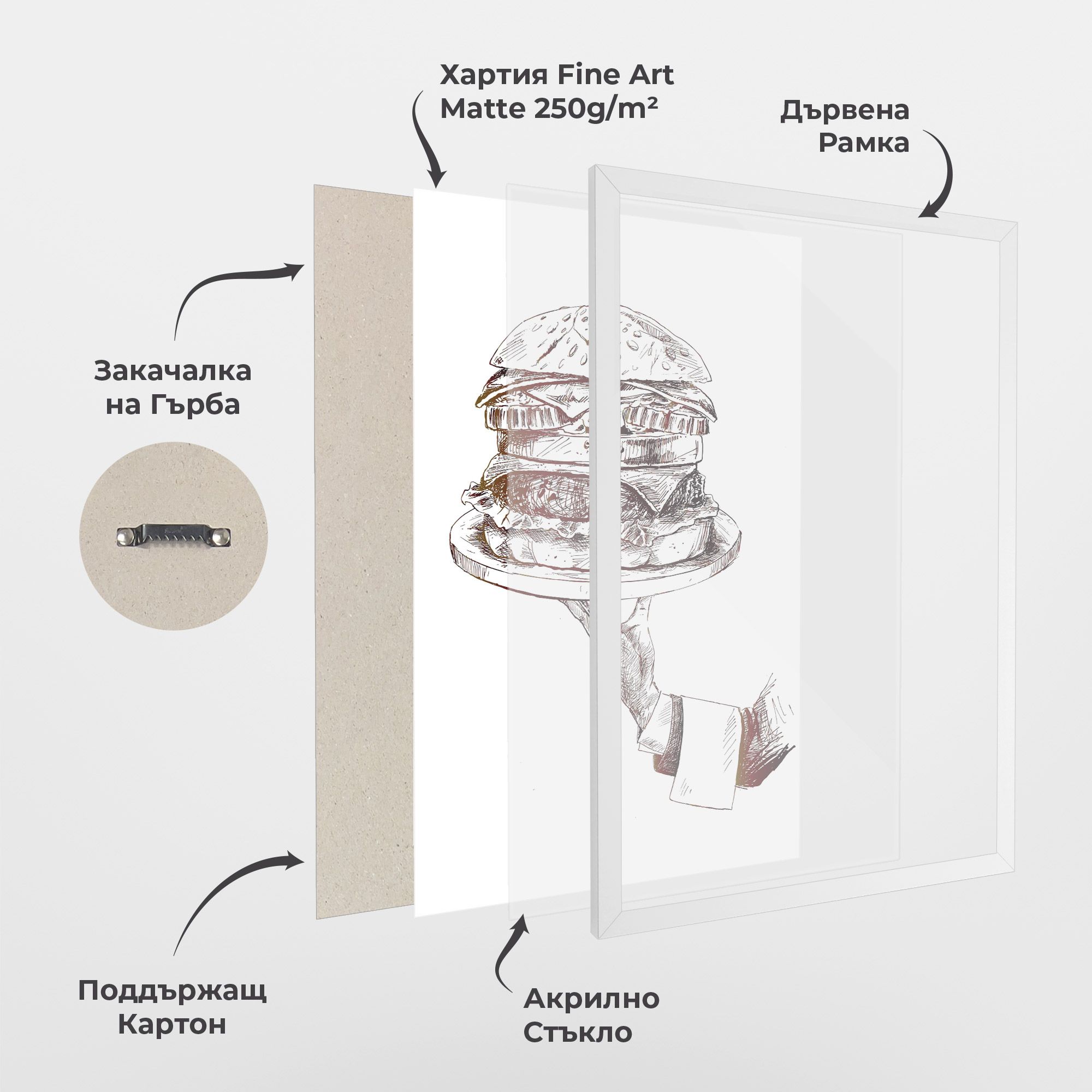 Holding Hamburger mockup 1