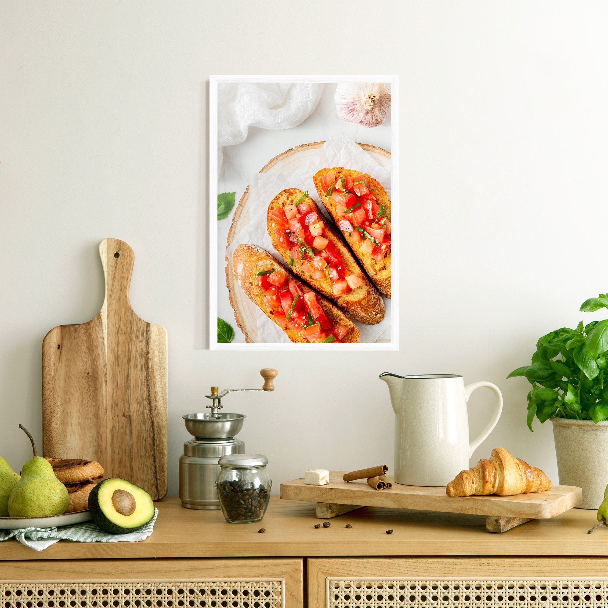 Tomatoes On Bread mockup 8