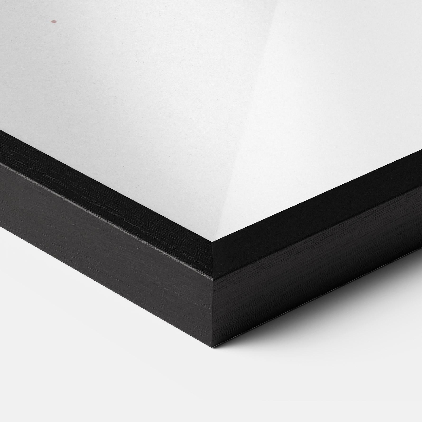 Рамкиран постер Blue Orange Fish mockup 3