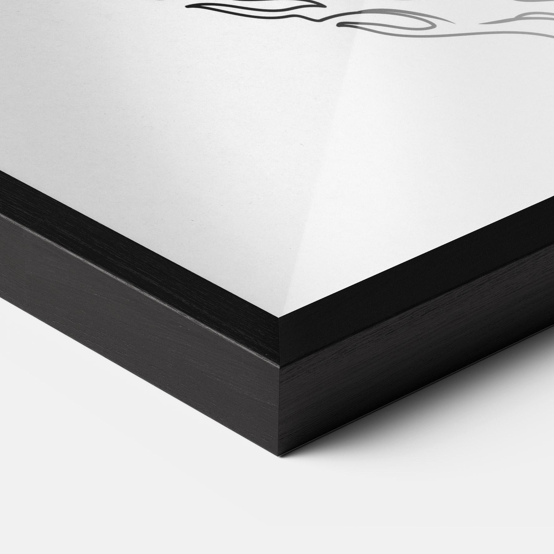 Рамкиран постер Koi Design mockup 3