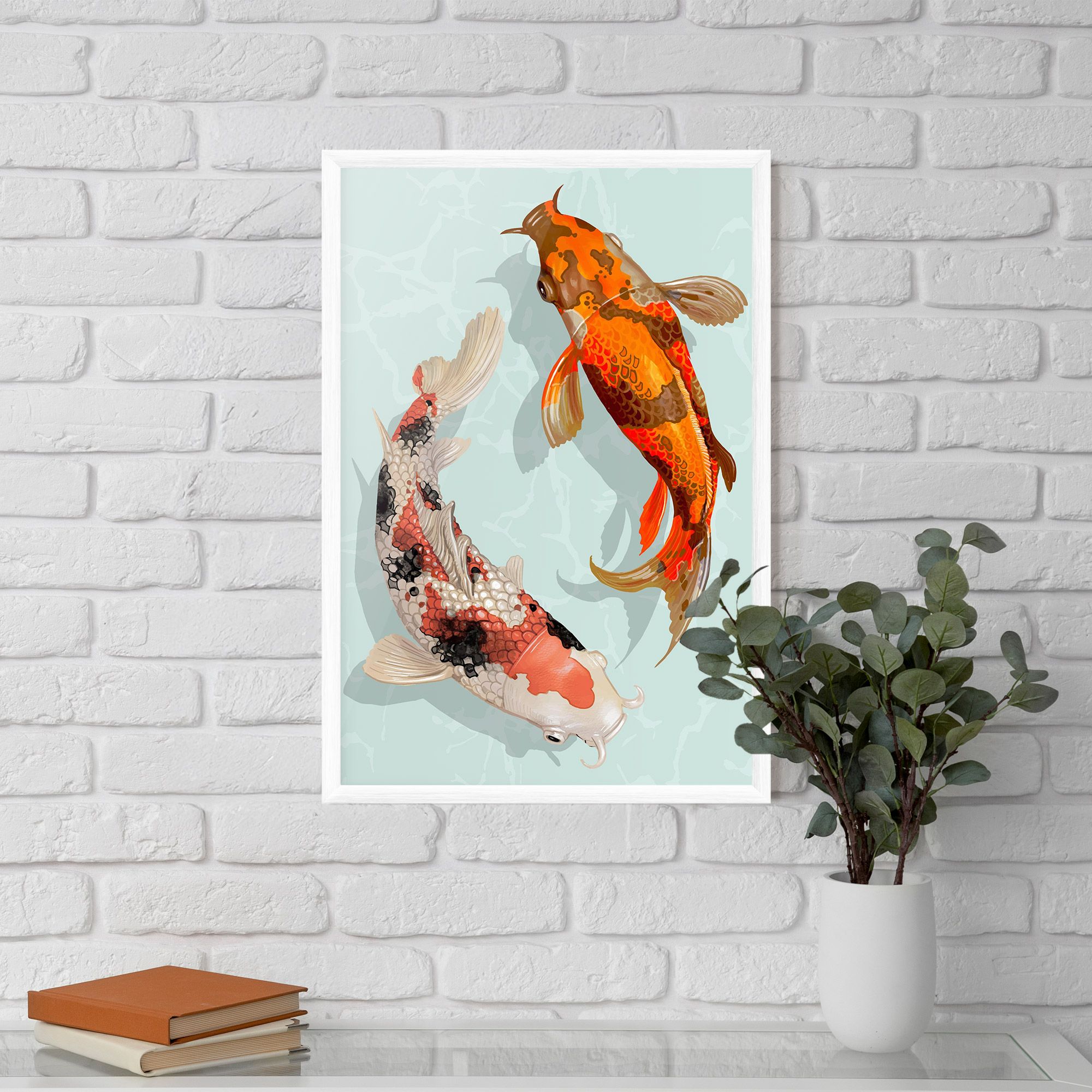Koi Fish mockup 5