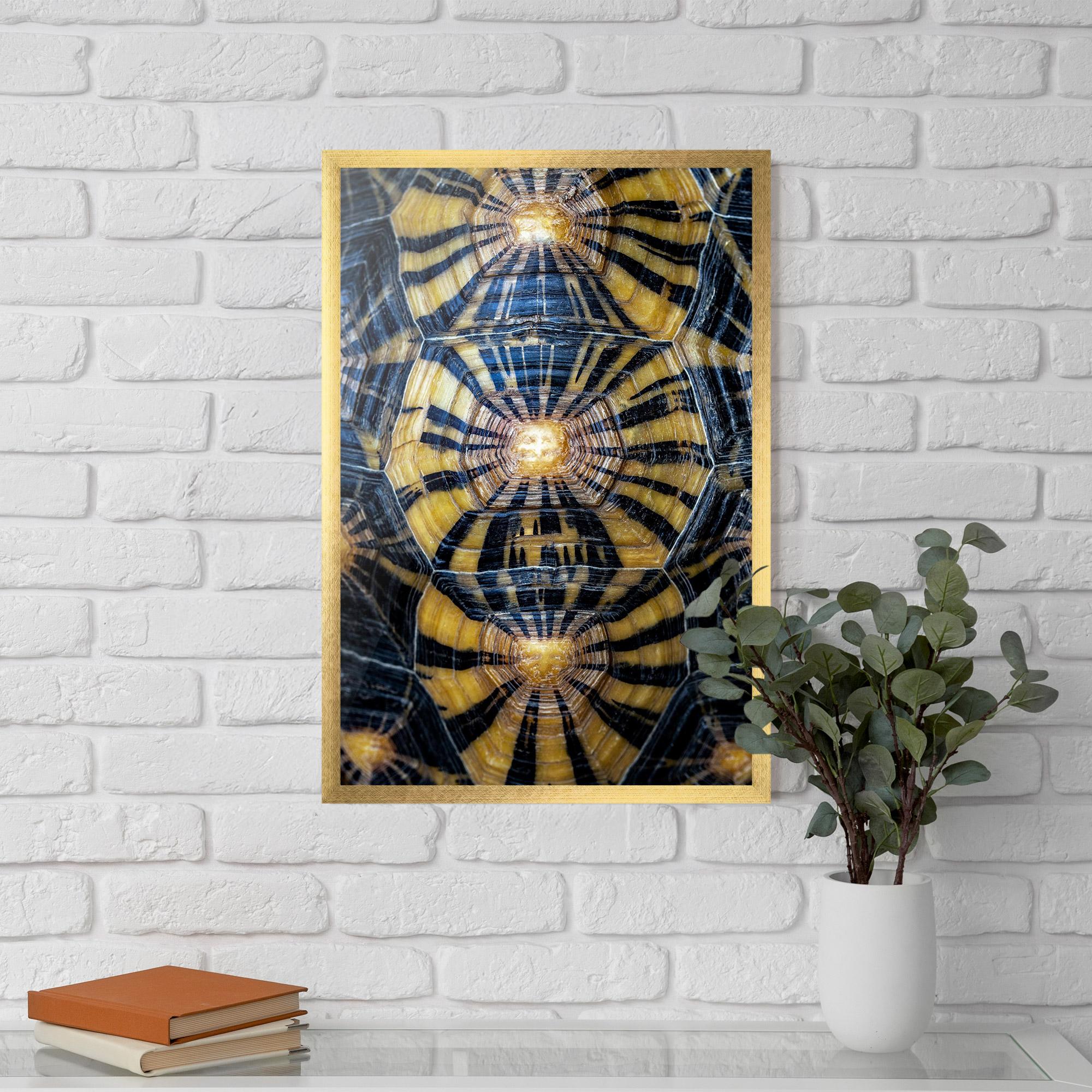Рамкиран постер Turtle Shell mockup 5