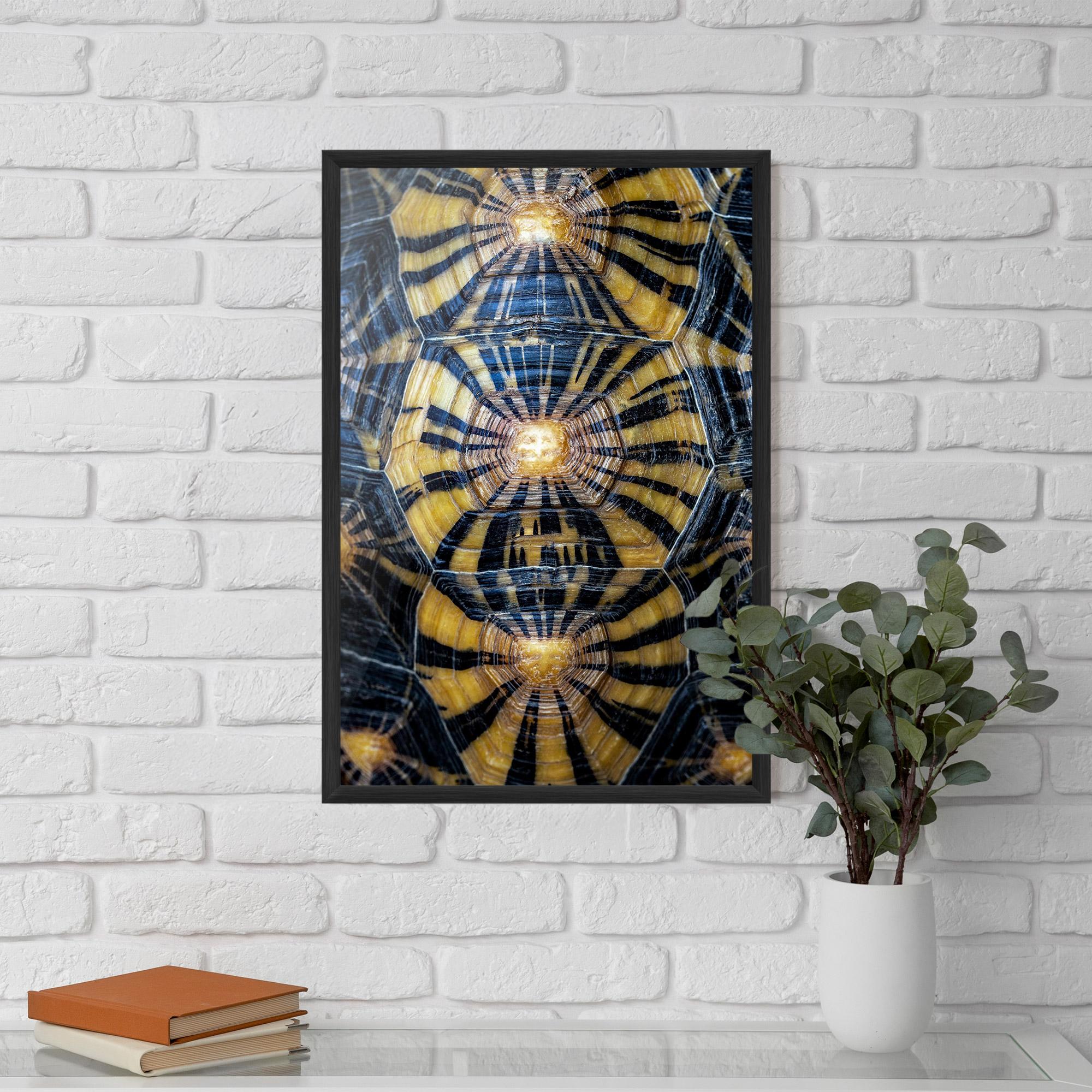 Рамкиран постер Turtle Shell mockup 5