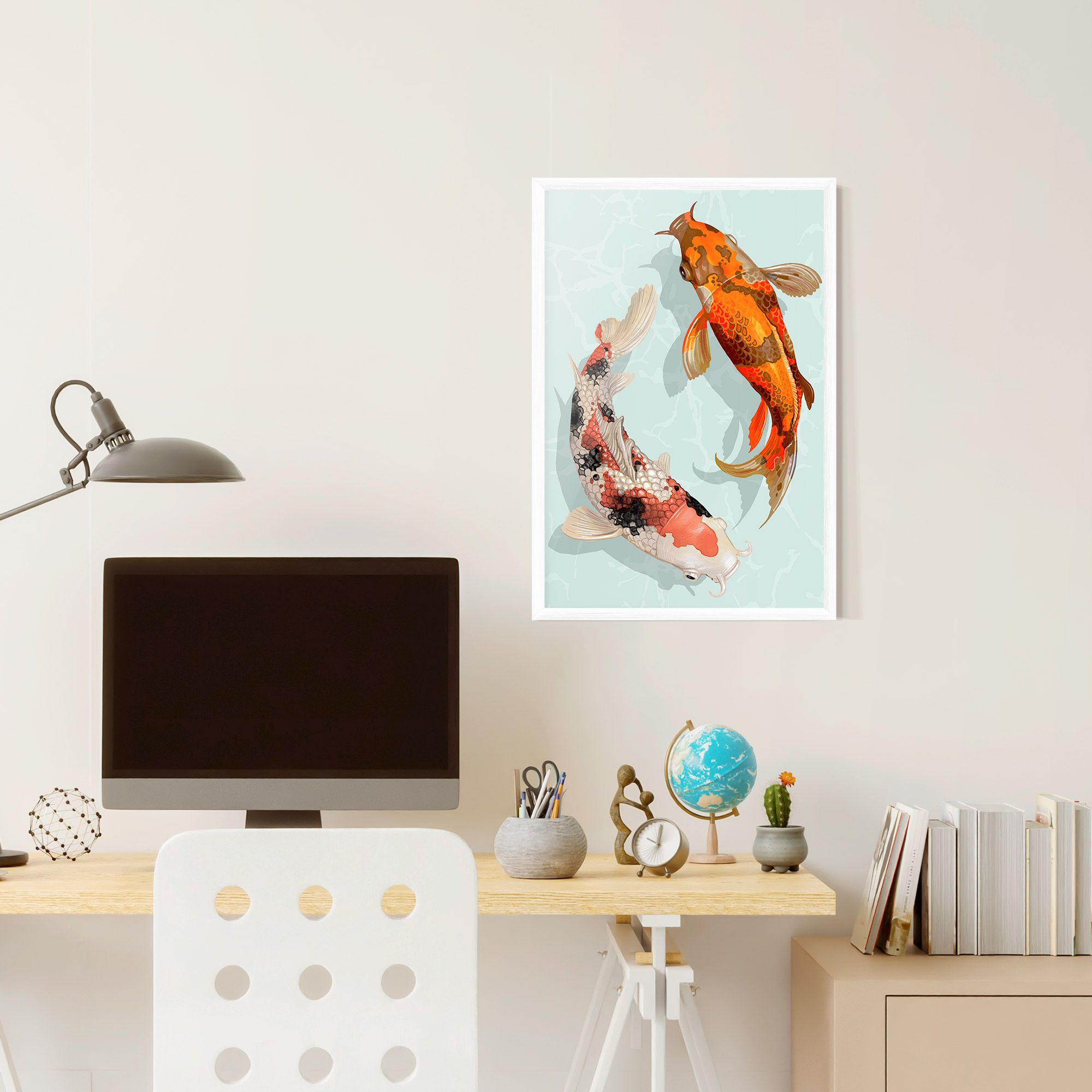 Koi Fish mockup 6