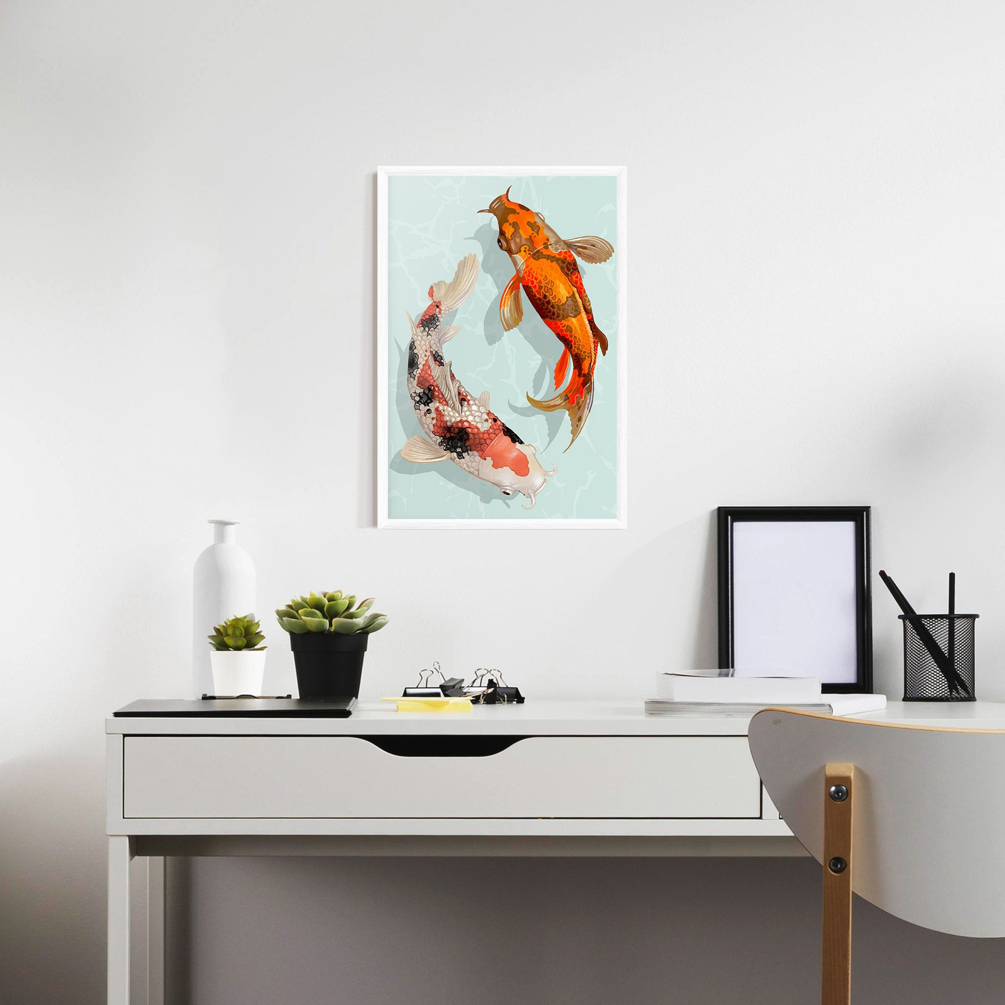 Koi Fish mockup 7