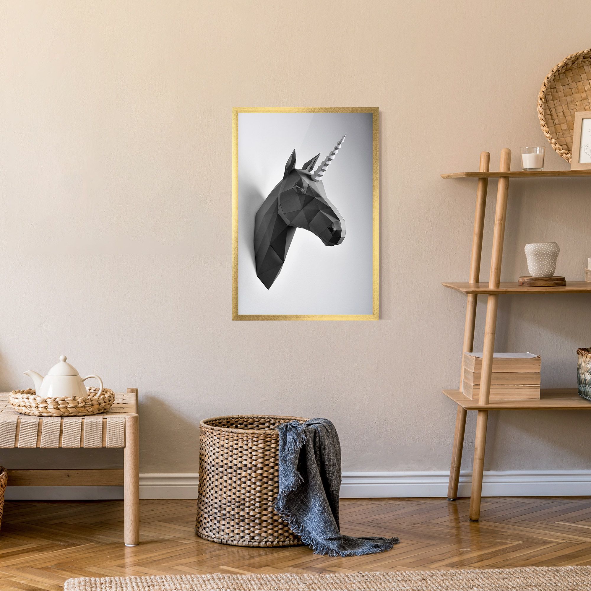 Geometrical Unicorn mockup 9