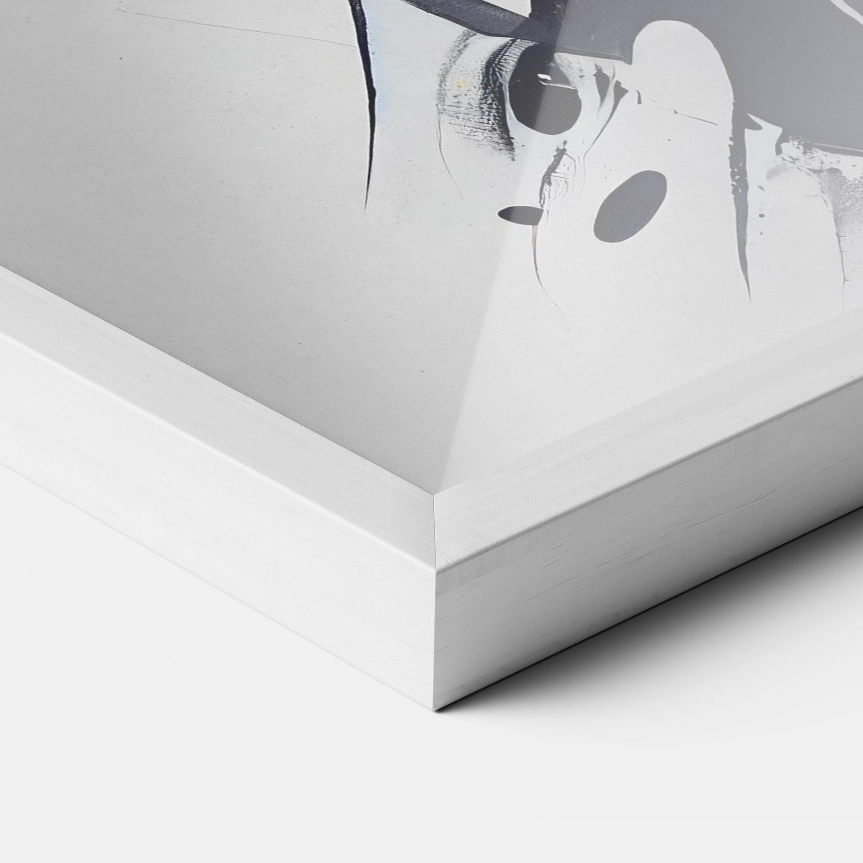 Рамкиран постер Black Paint Horse mockup 3