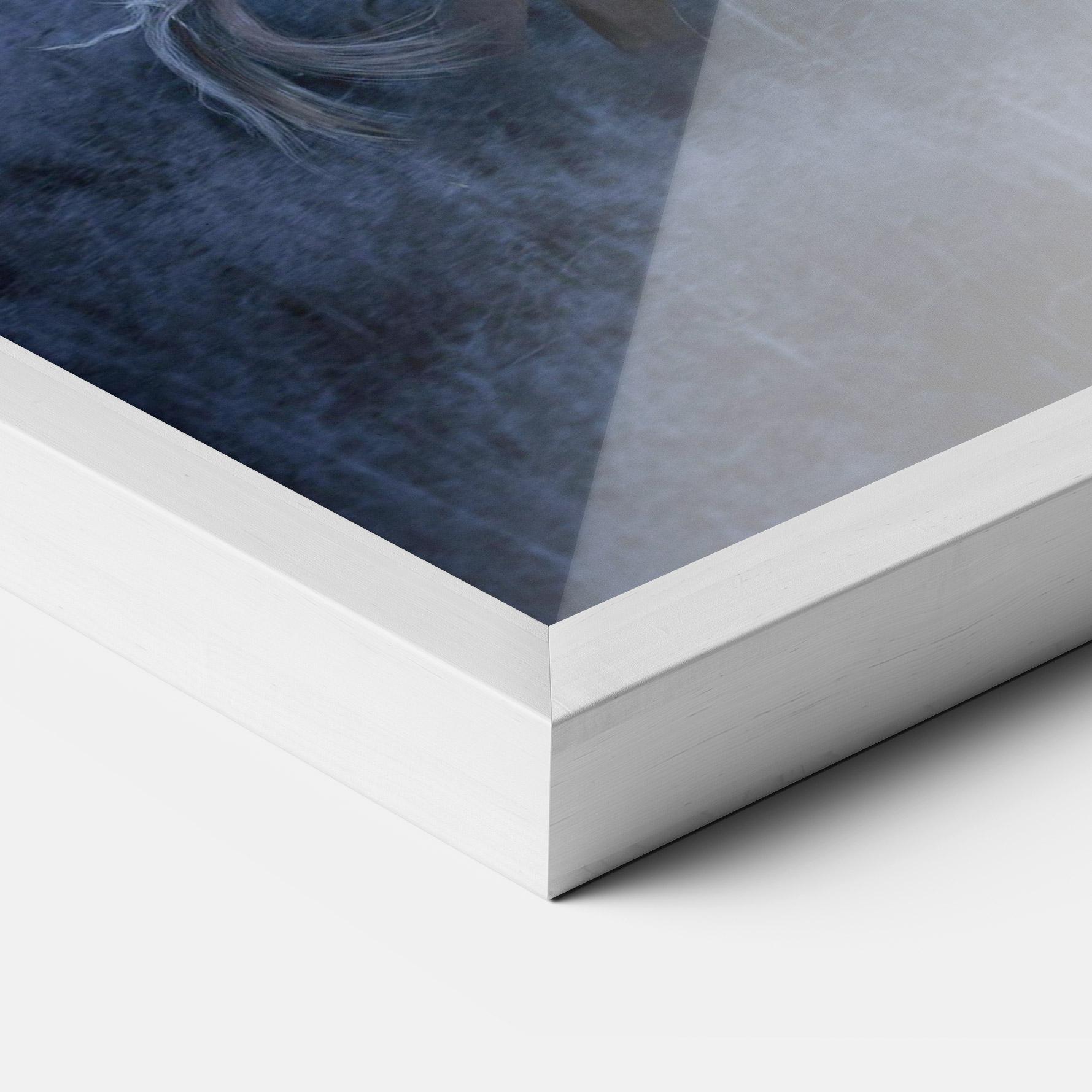 Рамкиран постер Blue Moon Unicorn mockup 3