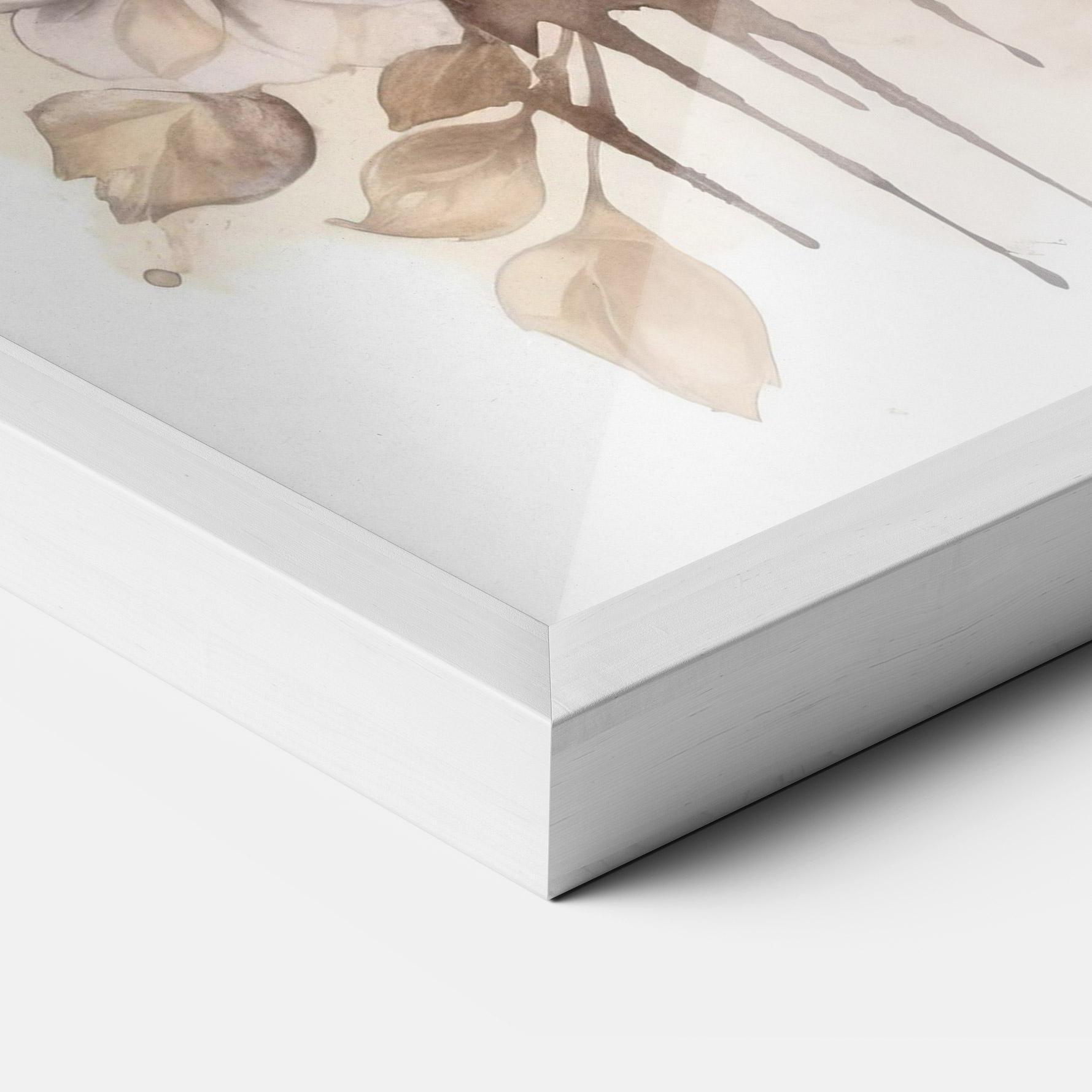 Рамкиран постер Flower Brown Horse mockup 3