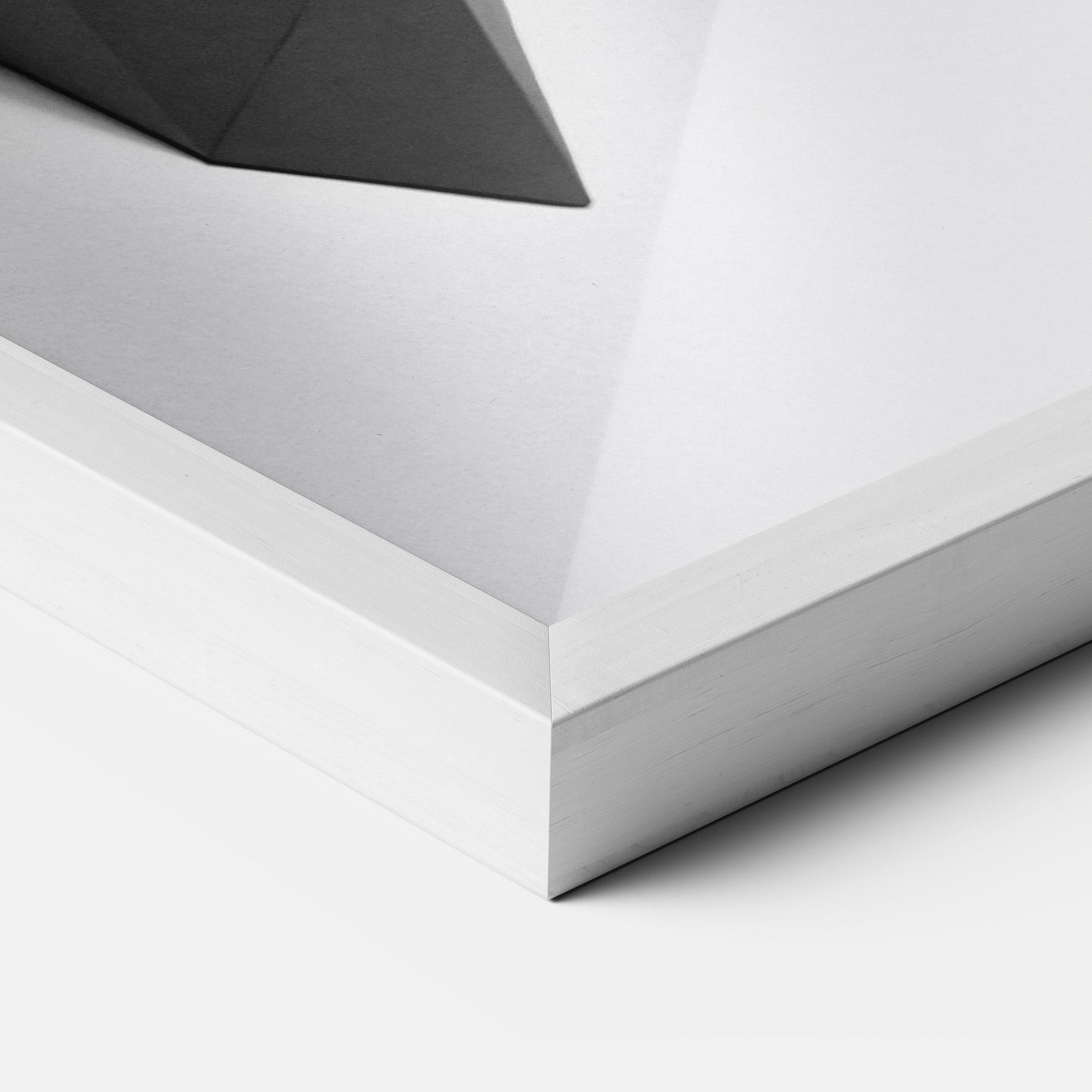 Рамкиран постер Geometrical Unicorn mockup 3