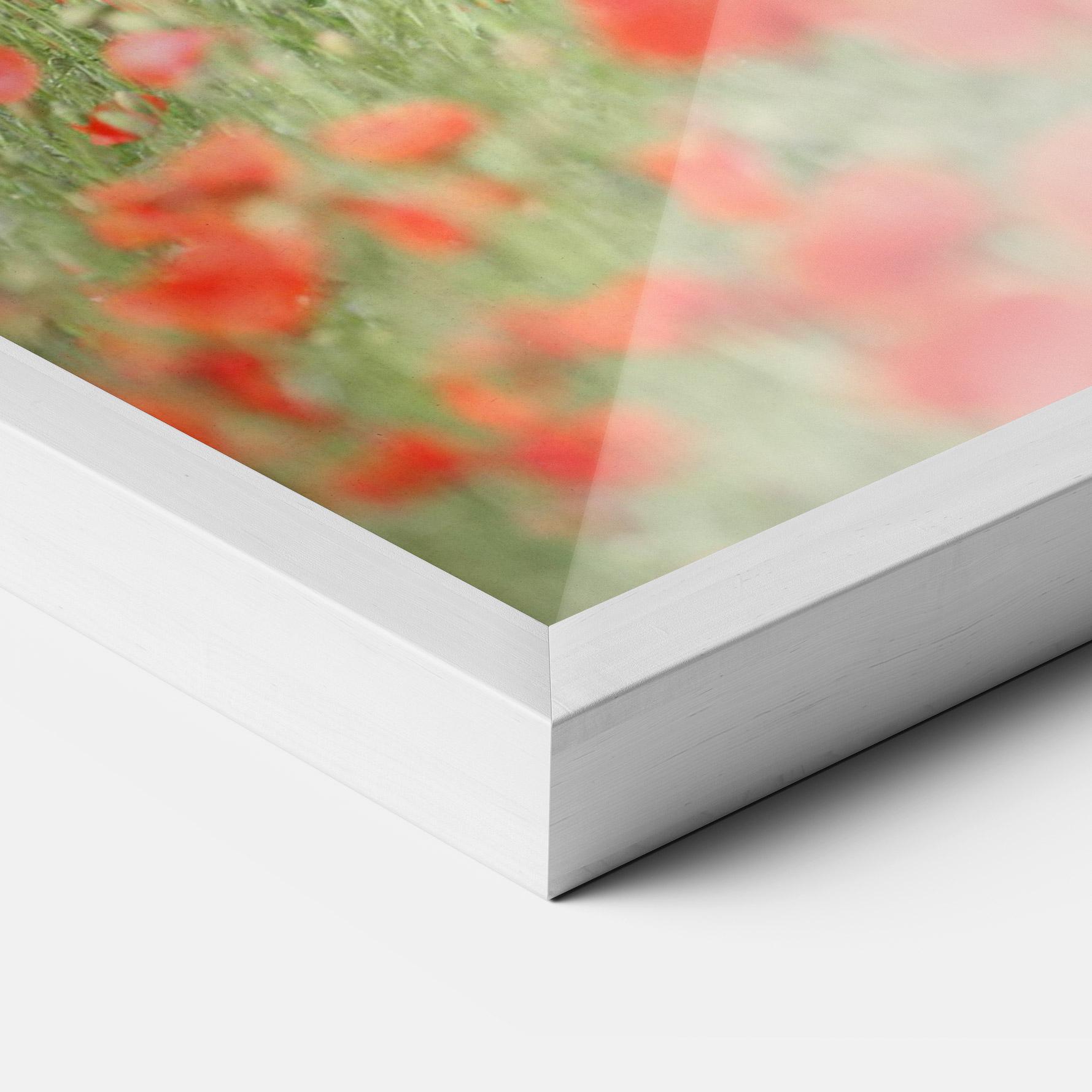 Рамкиран постер Red Flowers Horse mockup 3