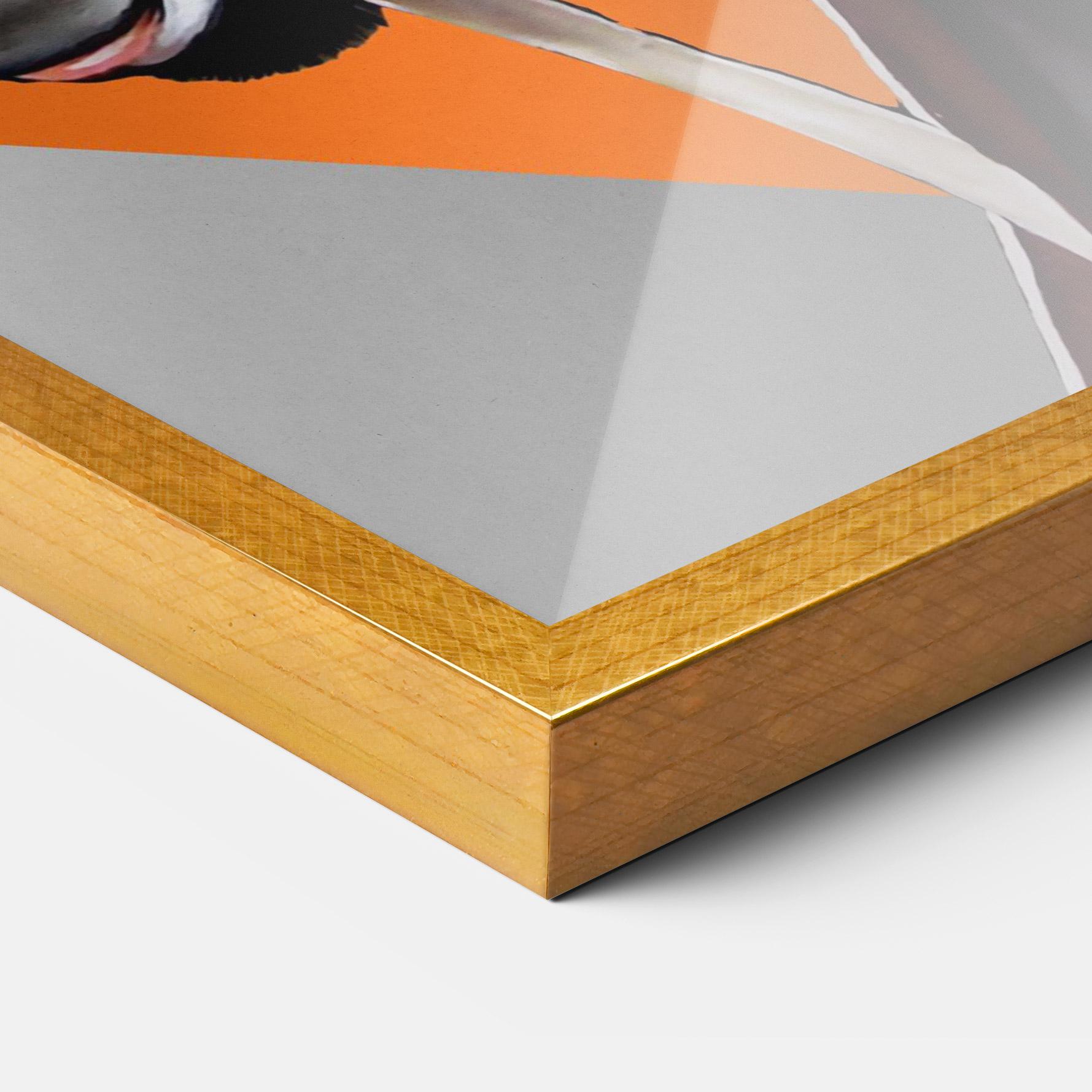 Рамкиран постер Fashion Horse mockup 3