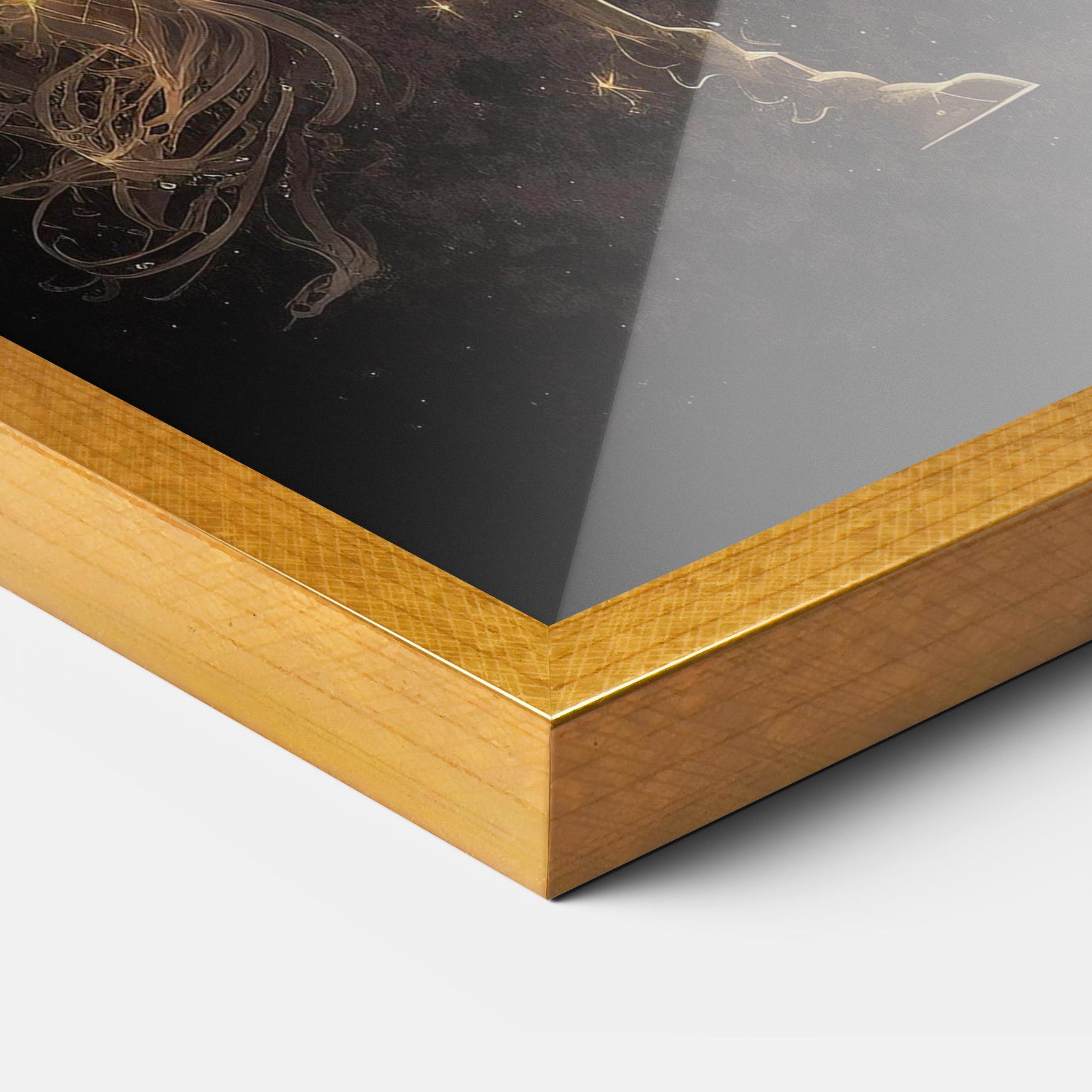 Рамкиран постер Galaxy Pegasus mockup 3