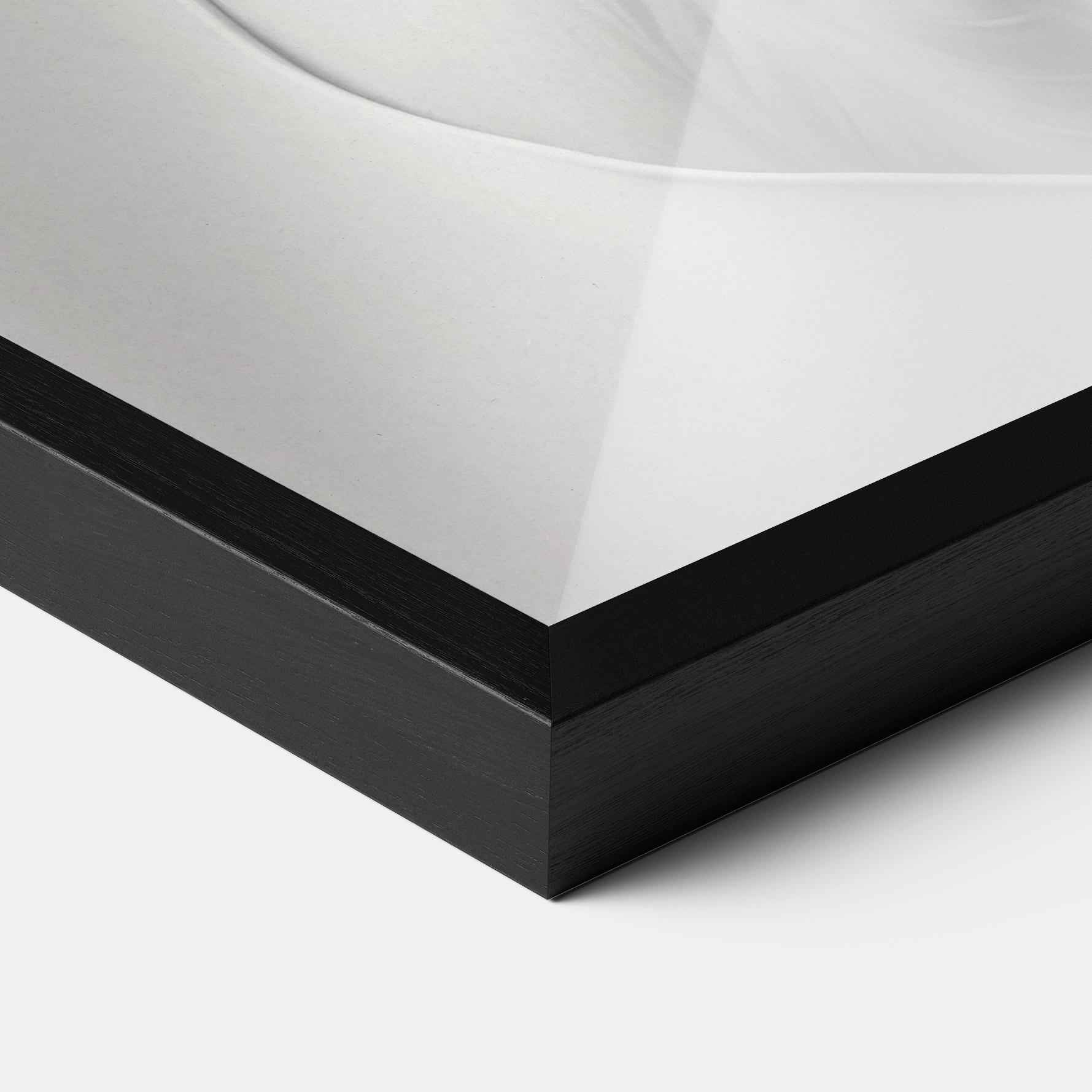 Рамкиран постер White Horse Portrait mockup 3