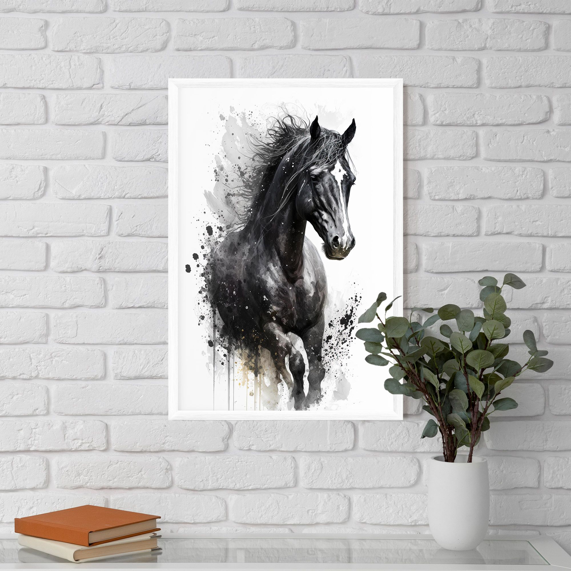 Black Horse mockup 5