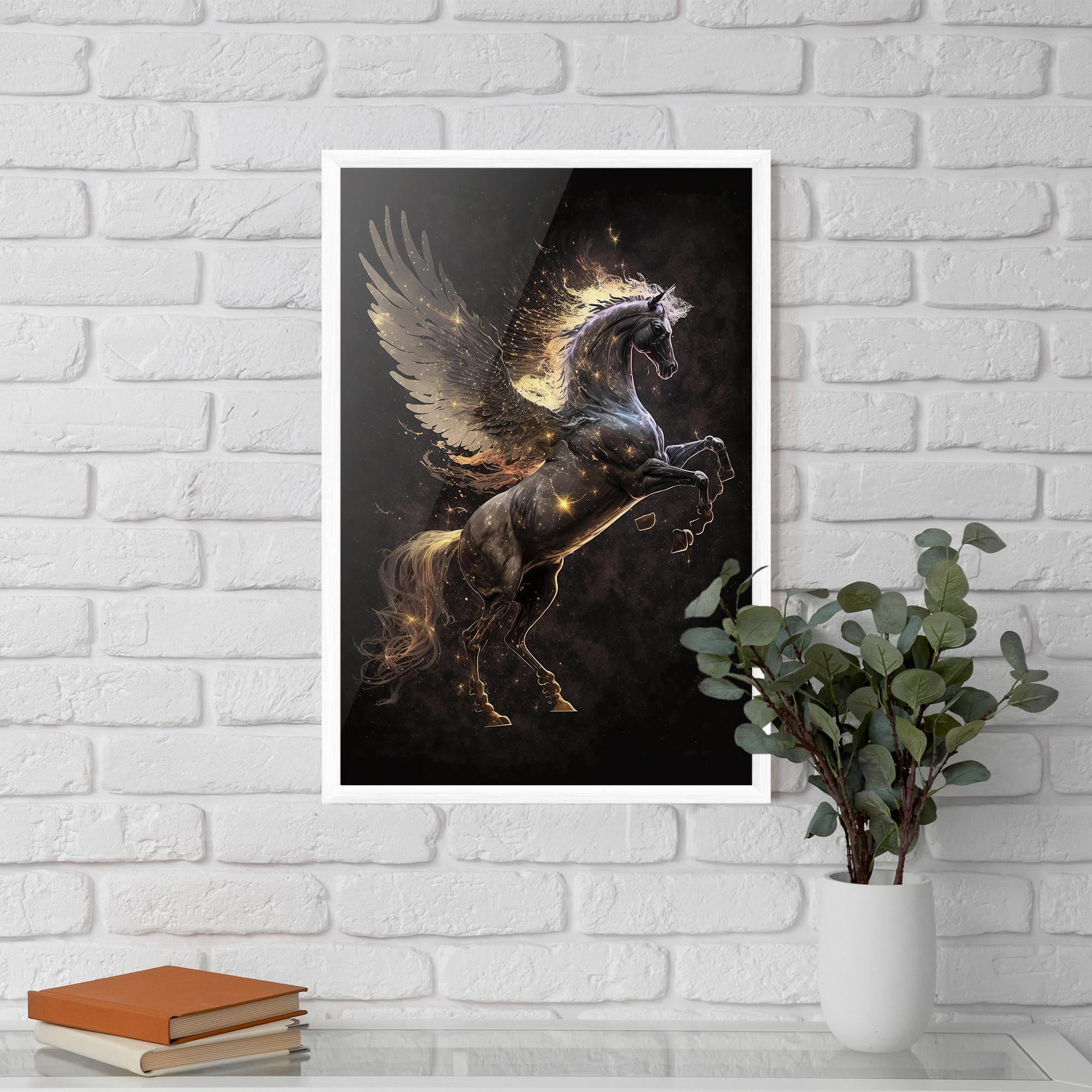 Рамкиран постер Galaxy Pegasus mockup 5