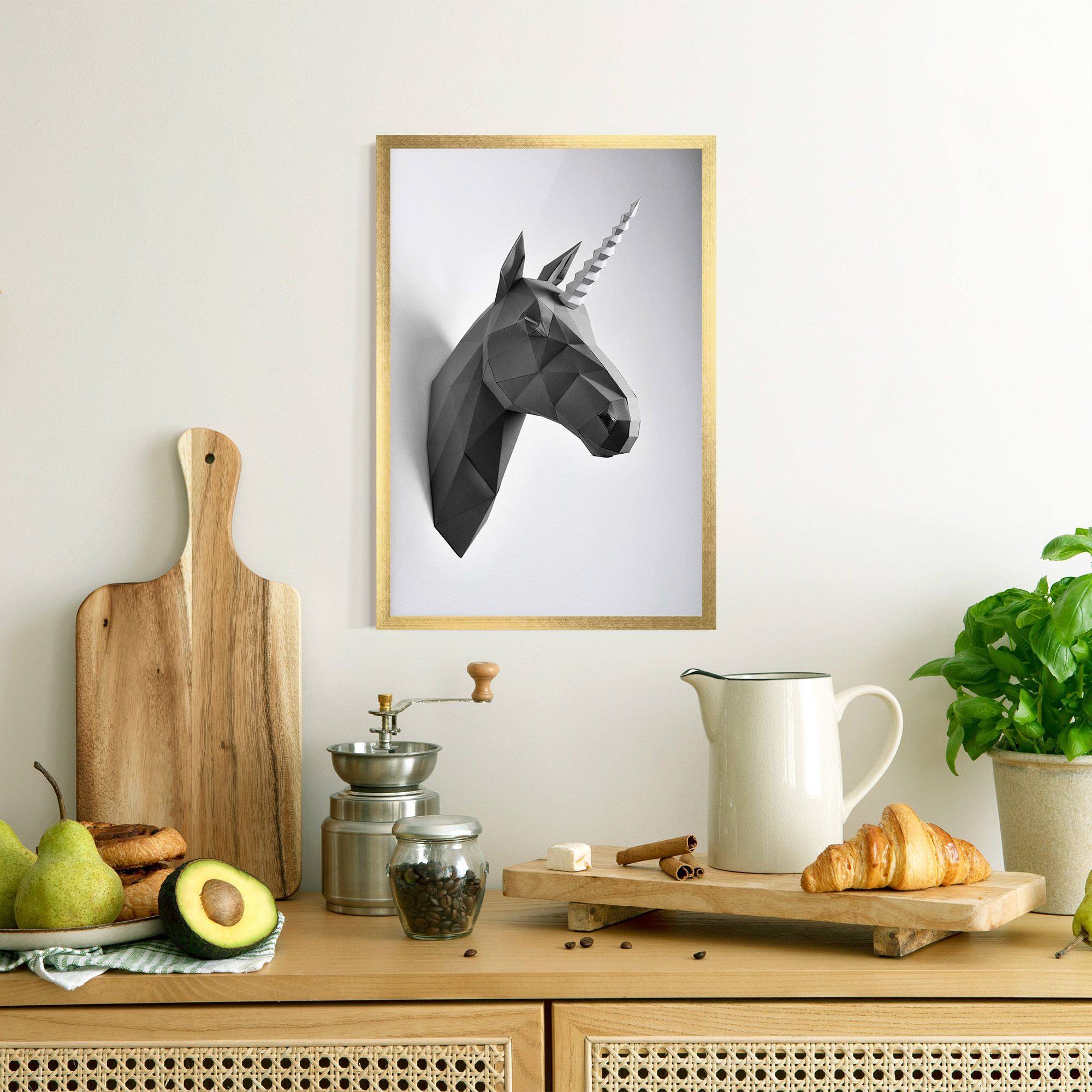 Geometrical Unicorn mockup 8