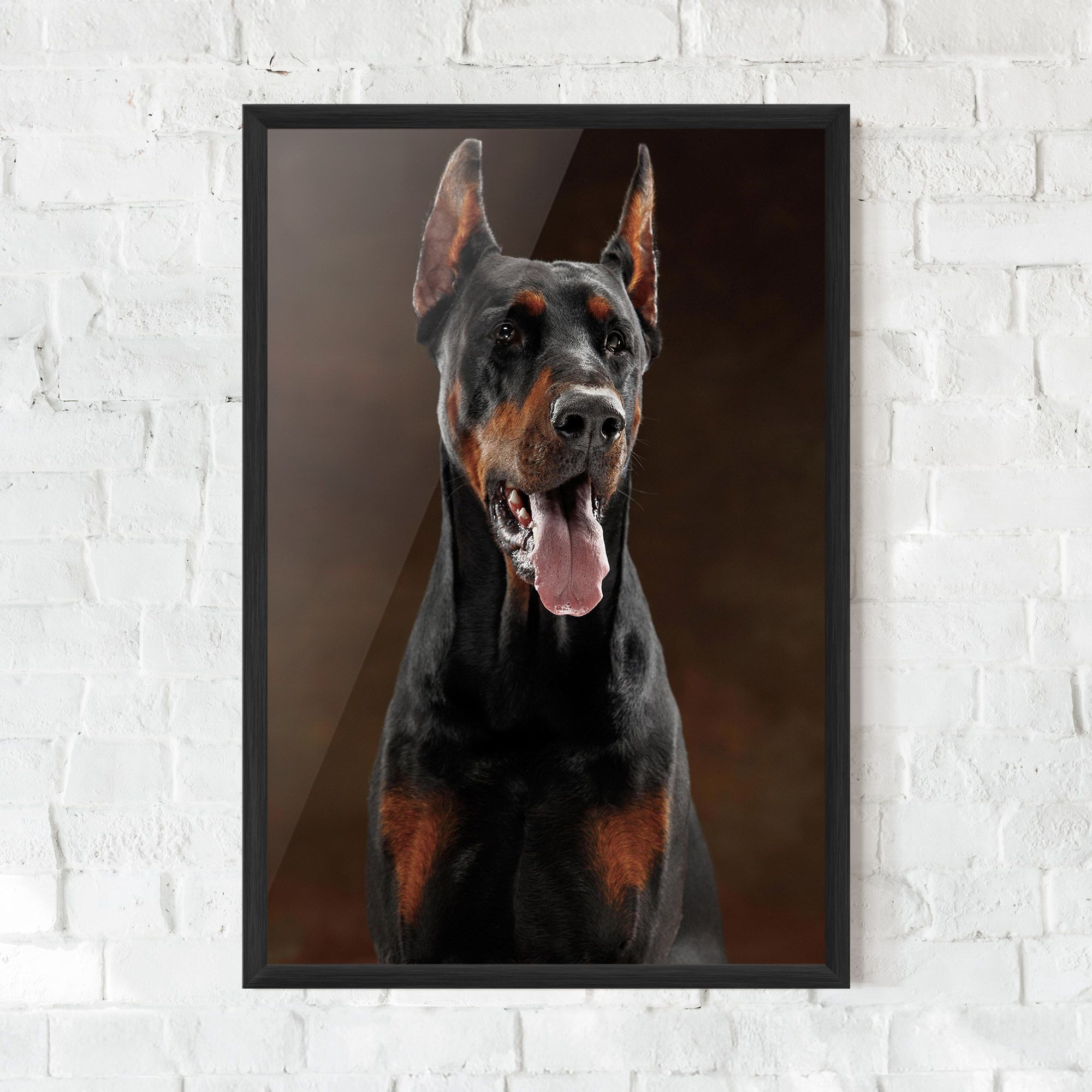 Doberman Looking mockup 0