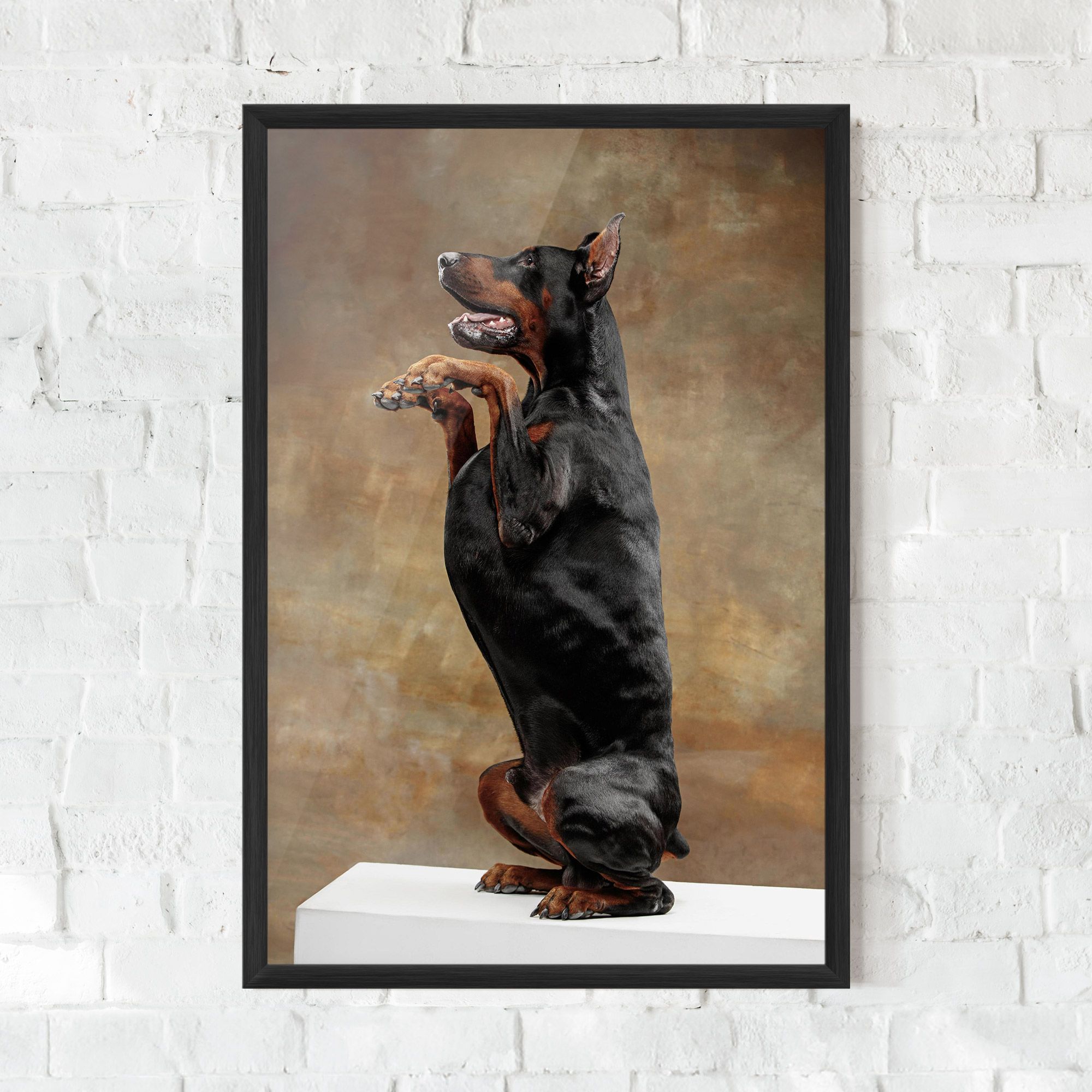 Doberman Standing mockup 0