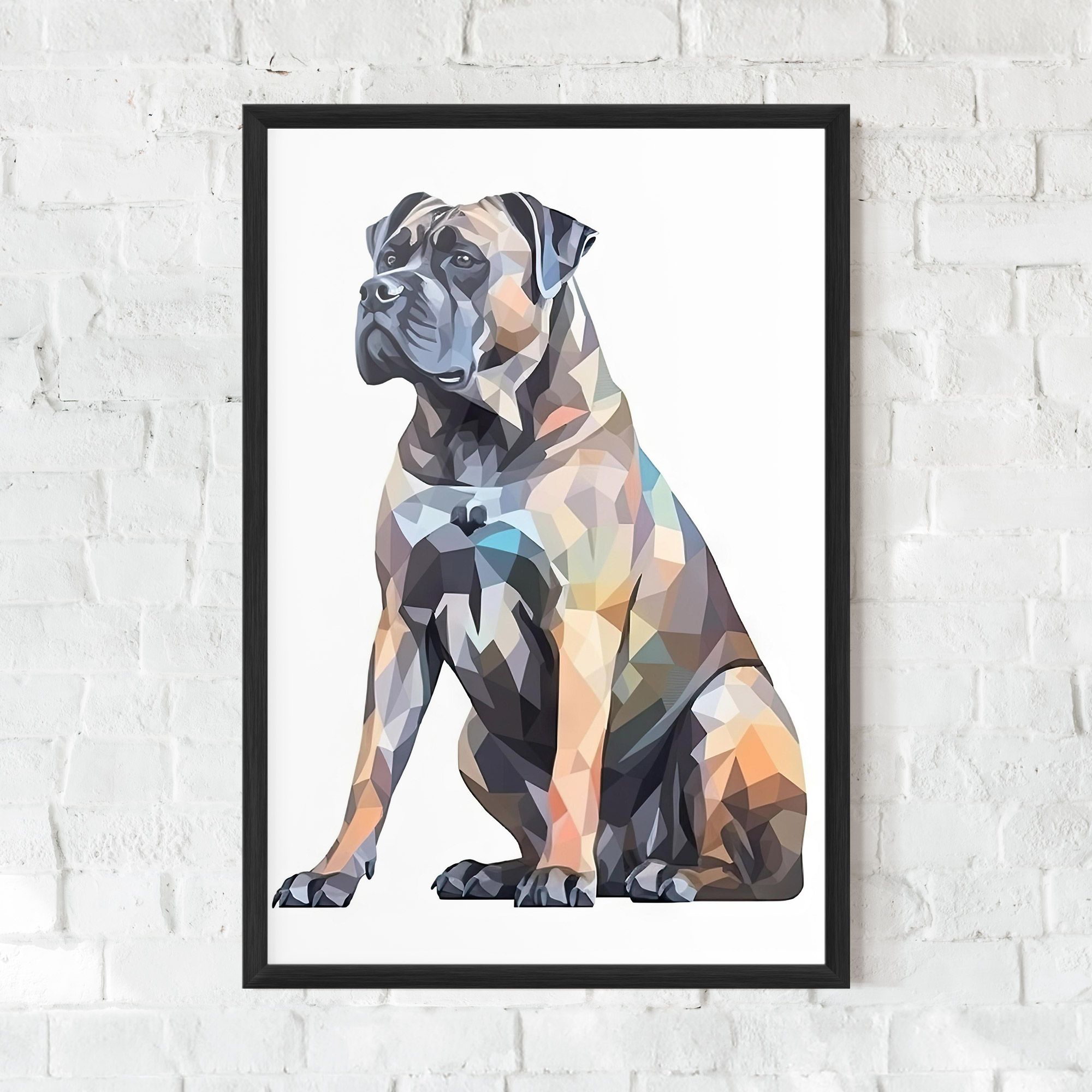 Watercolor Cane Corso mockup 0