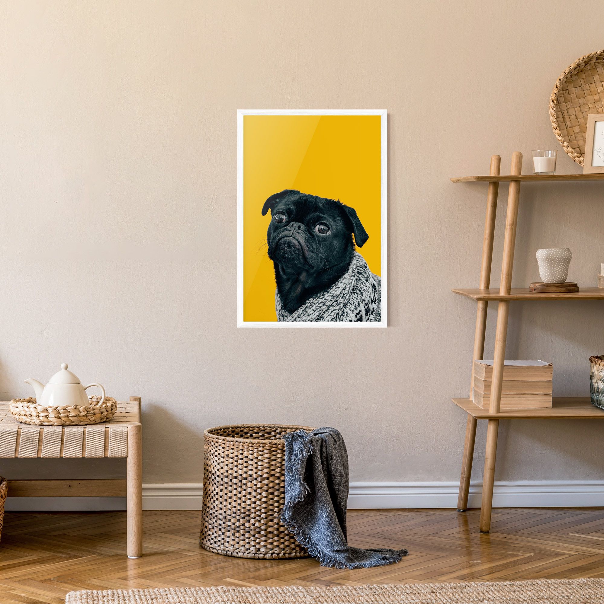 Black Pug mockup 9