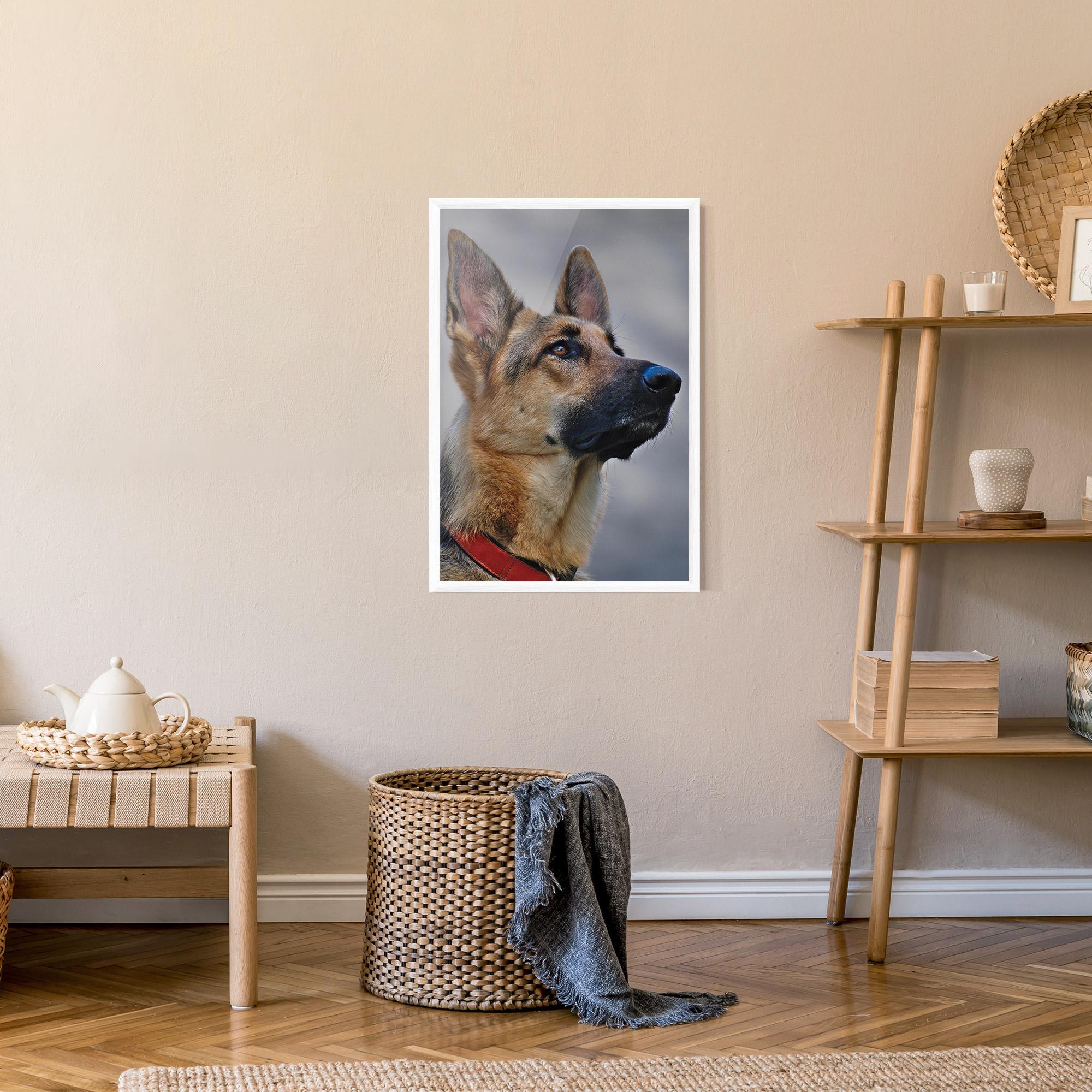 Рамкиран постер German Shepherd mockup 9