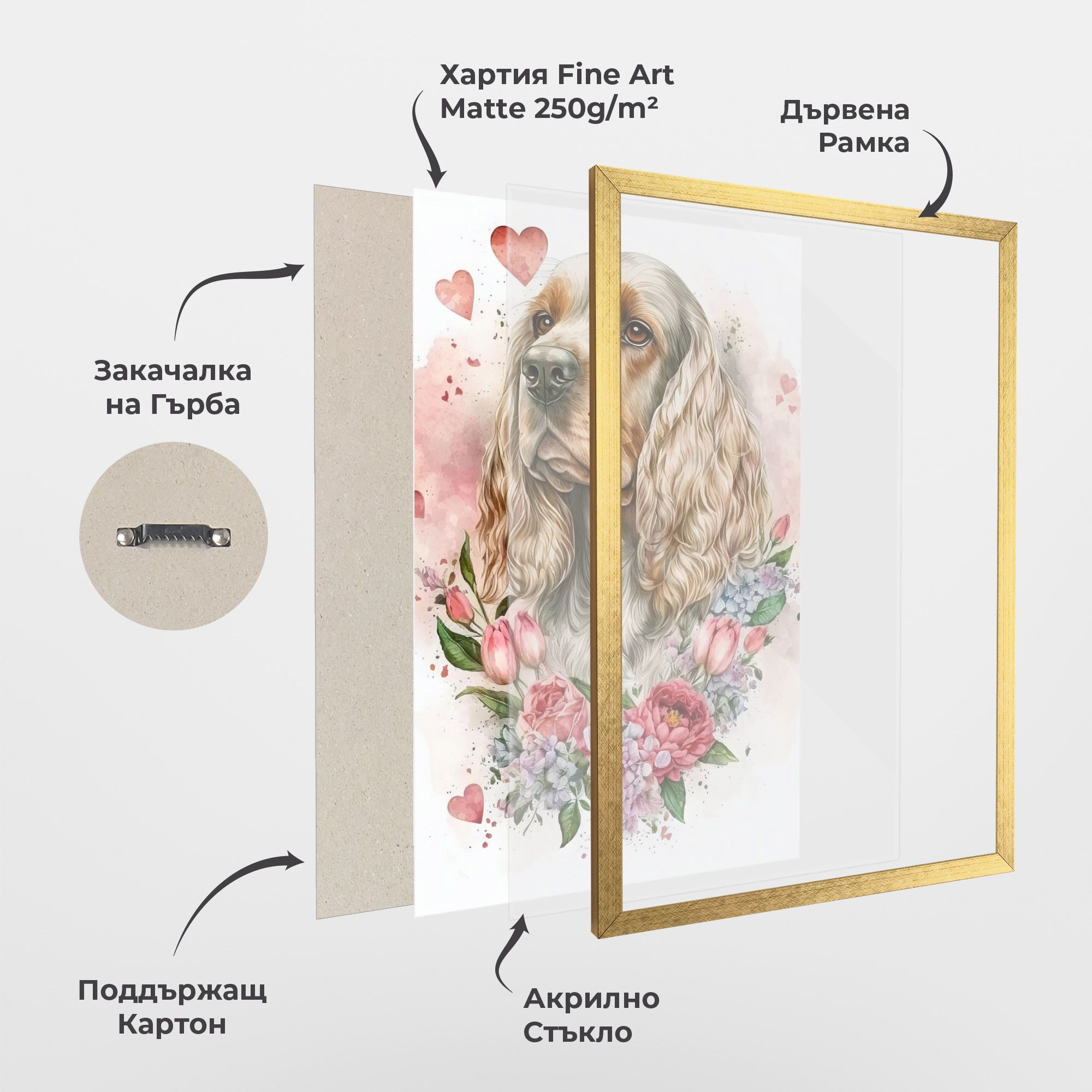 Cute Little Cocker mockup 1