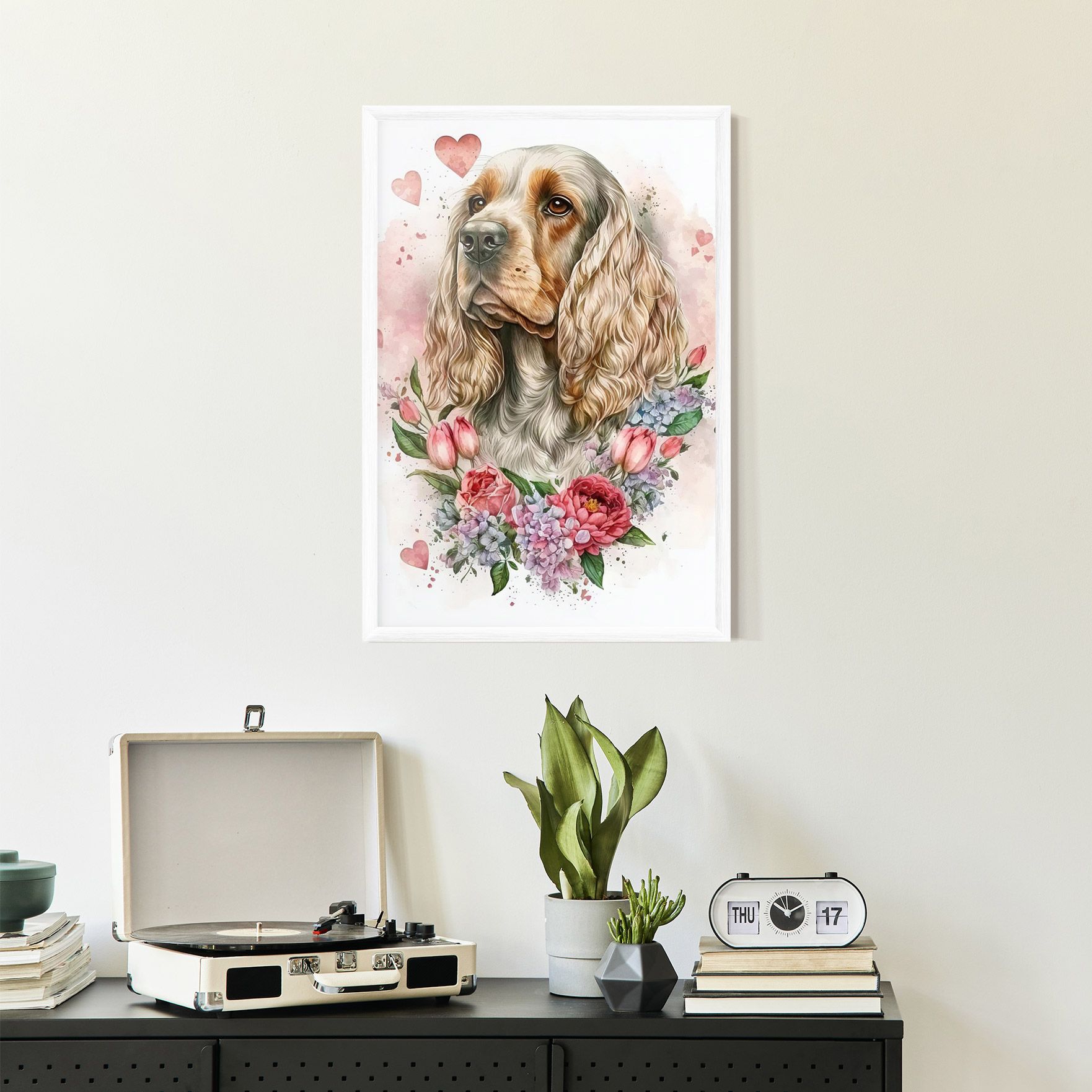 Cute Little Cocker mockup 2