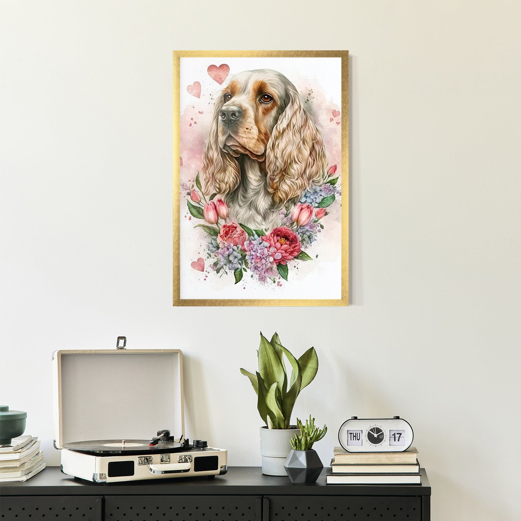 Cute Little Cocker mockup 2