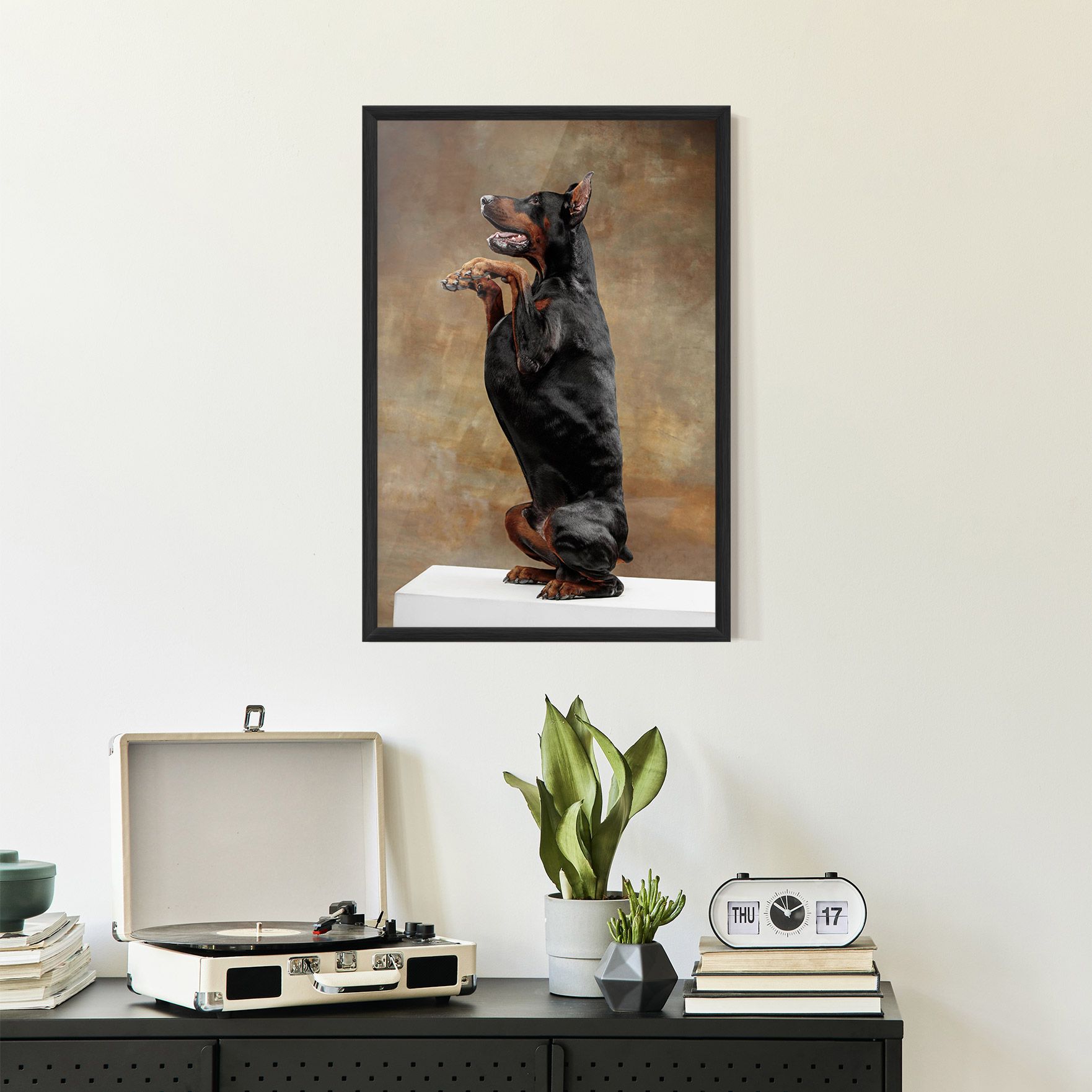 Doberman Standing mockup 2