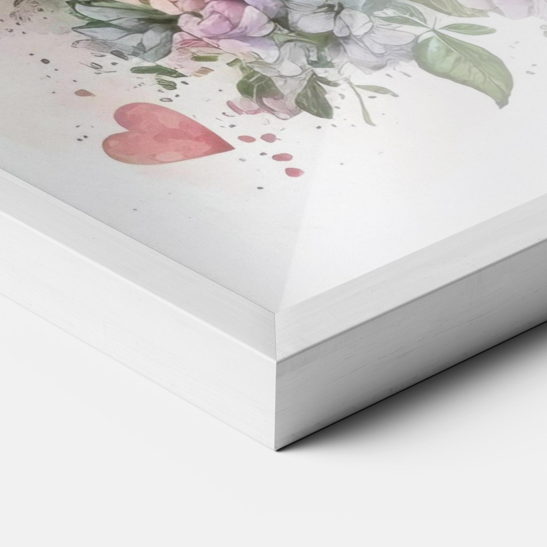 Рамкиран постер Cute Little Cocker mockup 3