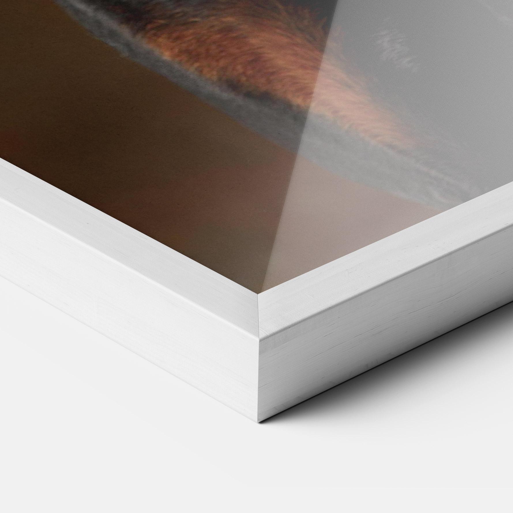 Рамкиран постер Doberman Looking mockup 3