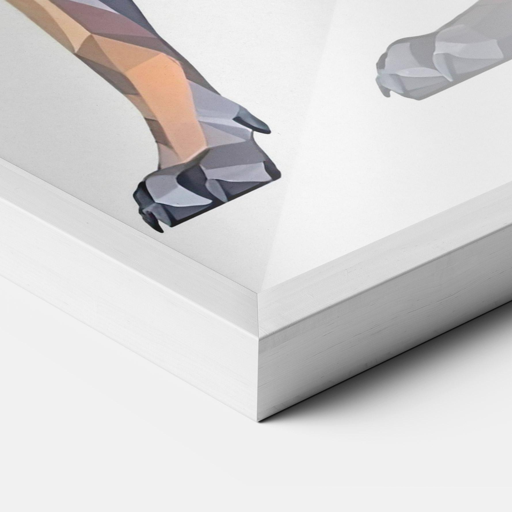 Рамкиран постер Watercolor Cane Corso mockup 3